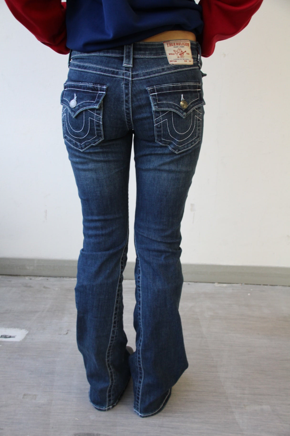 True Religion Blouson W26 Blau