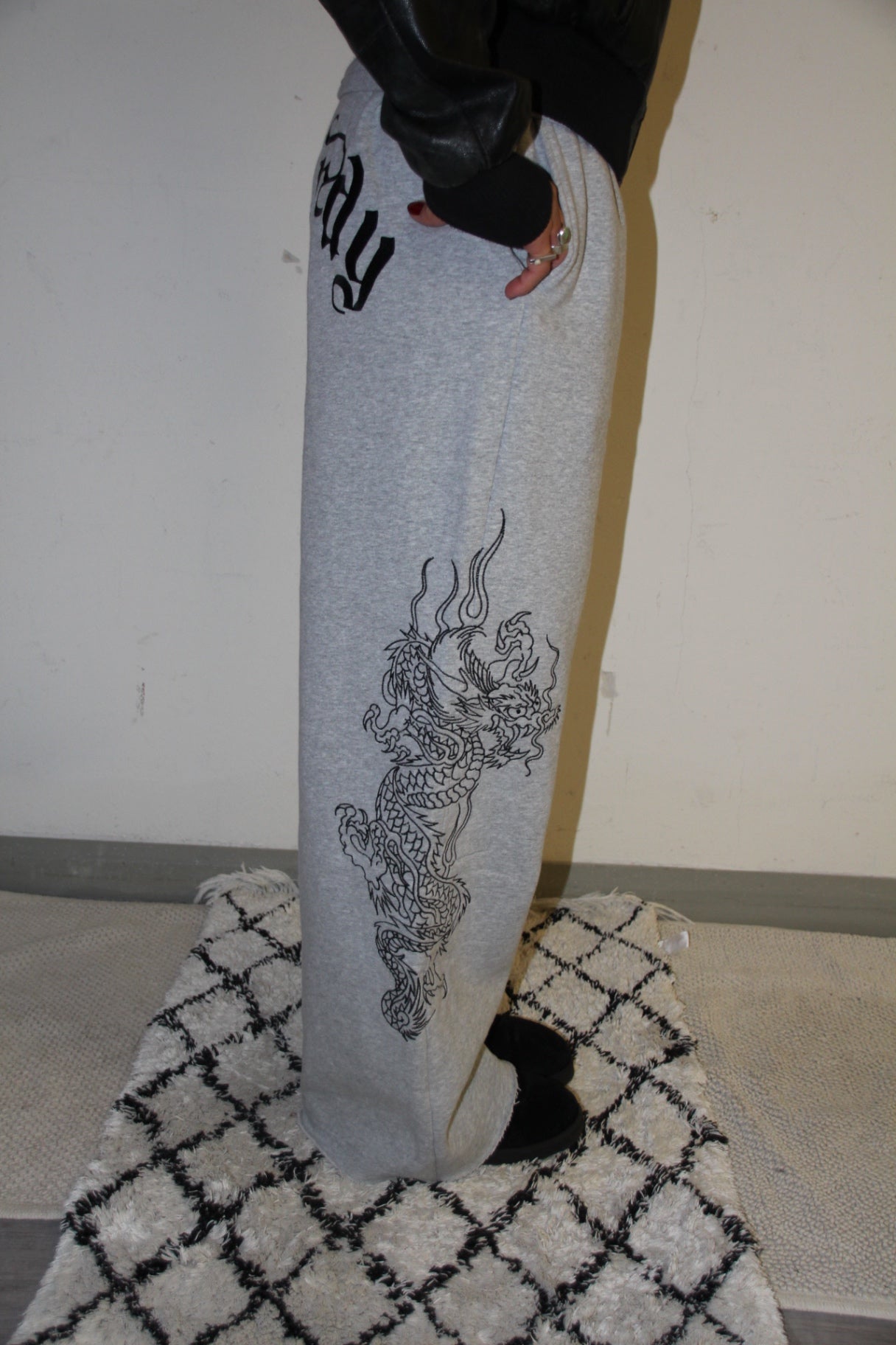 Ed Hardy Hose S Grau