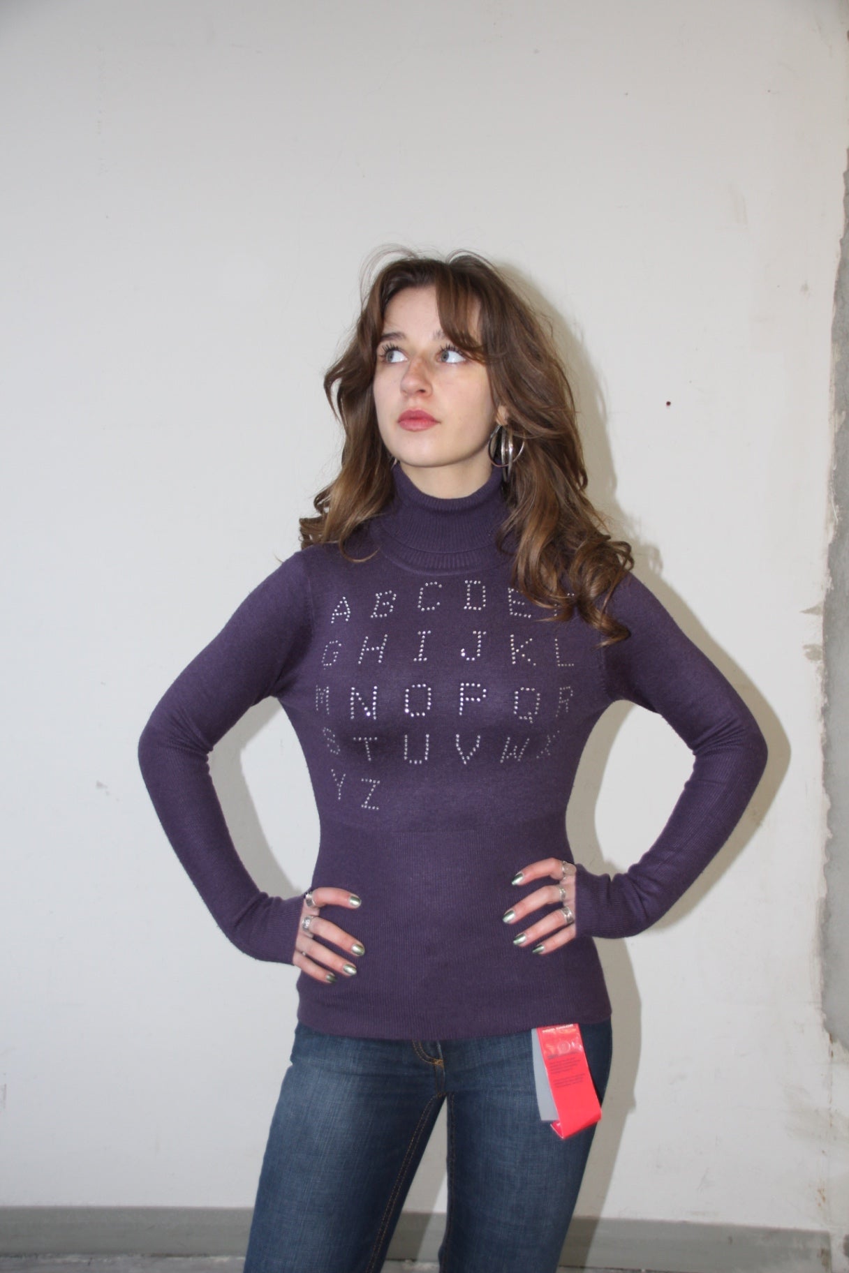 Unbekannt Pullover Lila