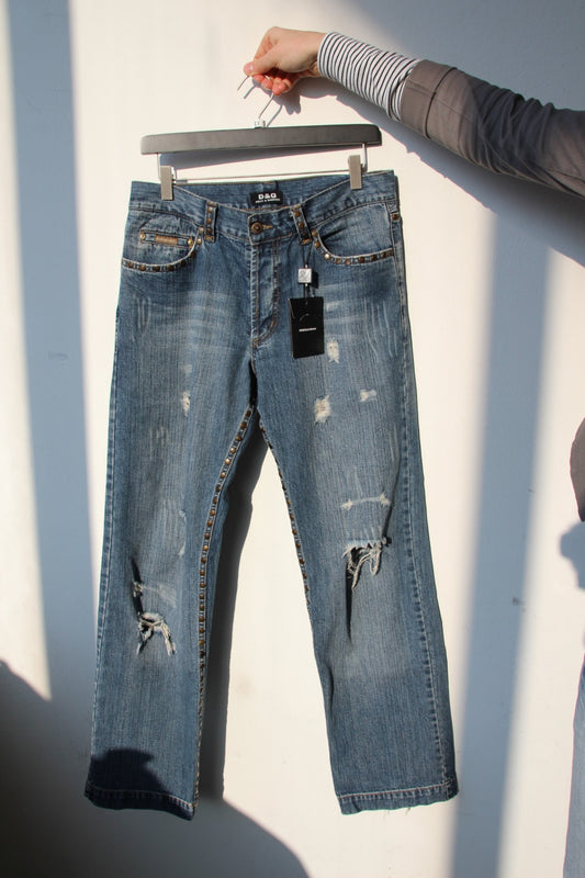 D&G, Dolce & Gabbana Jeans W 30 Blau