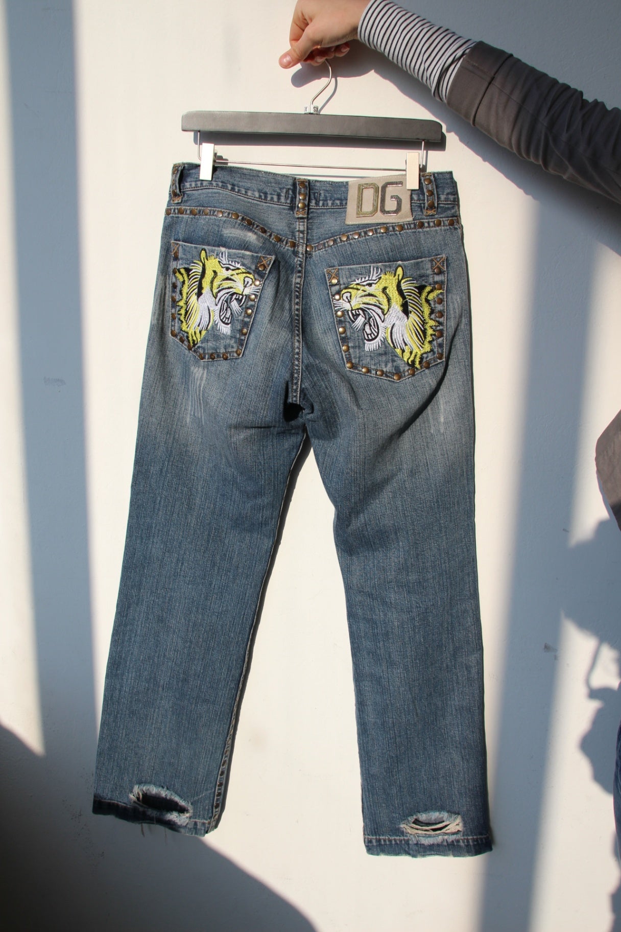 D&G, Dolce & Gabbana Jeans W 30 Blau