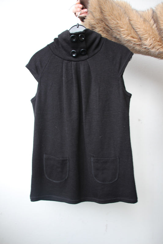 Peacoat Oberteil S Schwarz