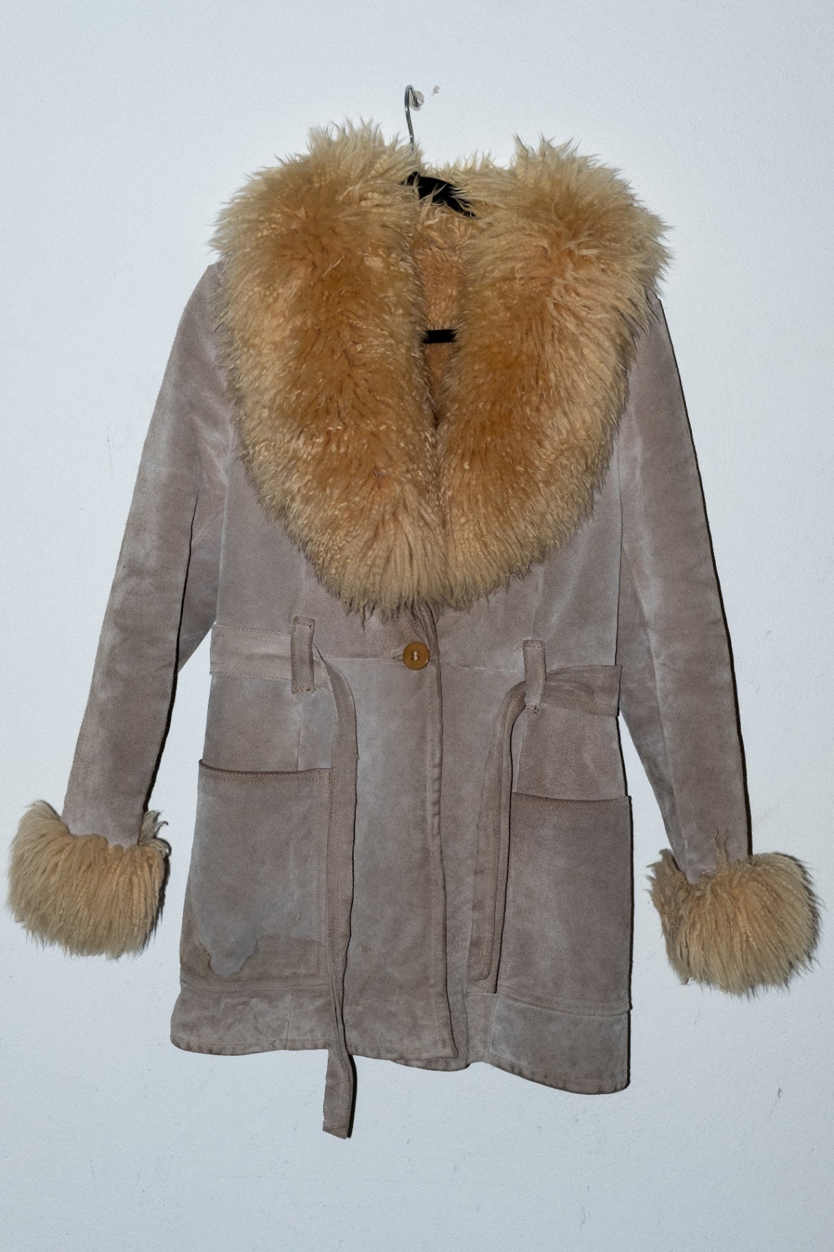 Vintage Penny Lane Mantel S Beige