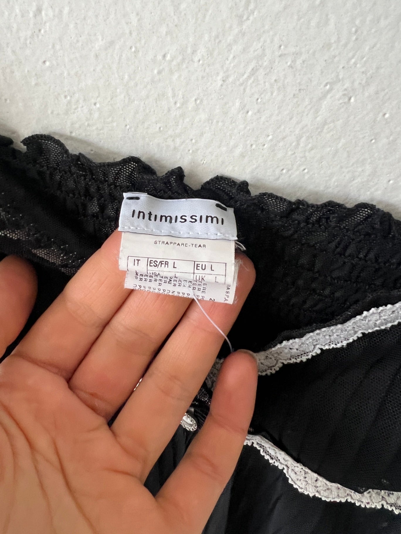 Intimissimi Cami-Top S Schwarz