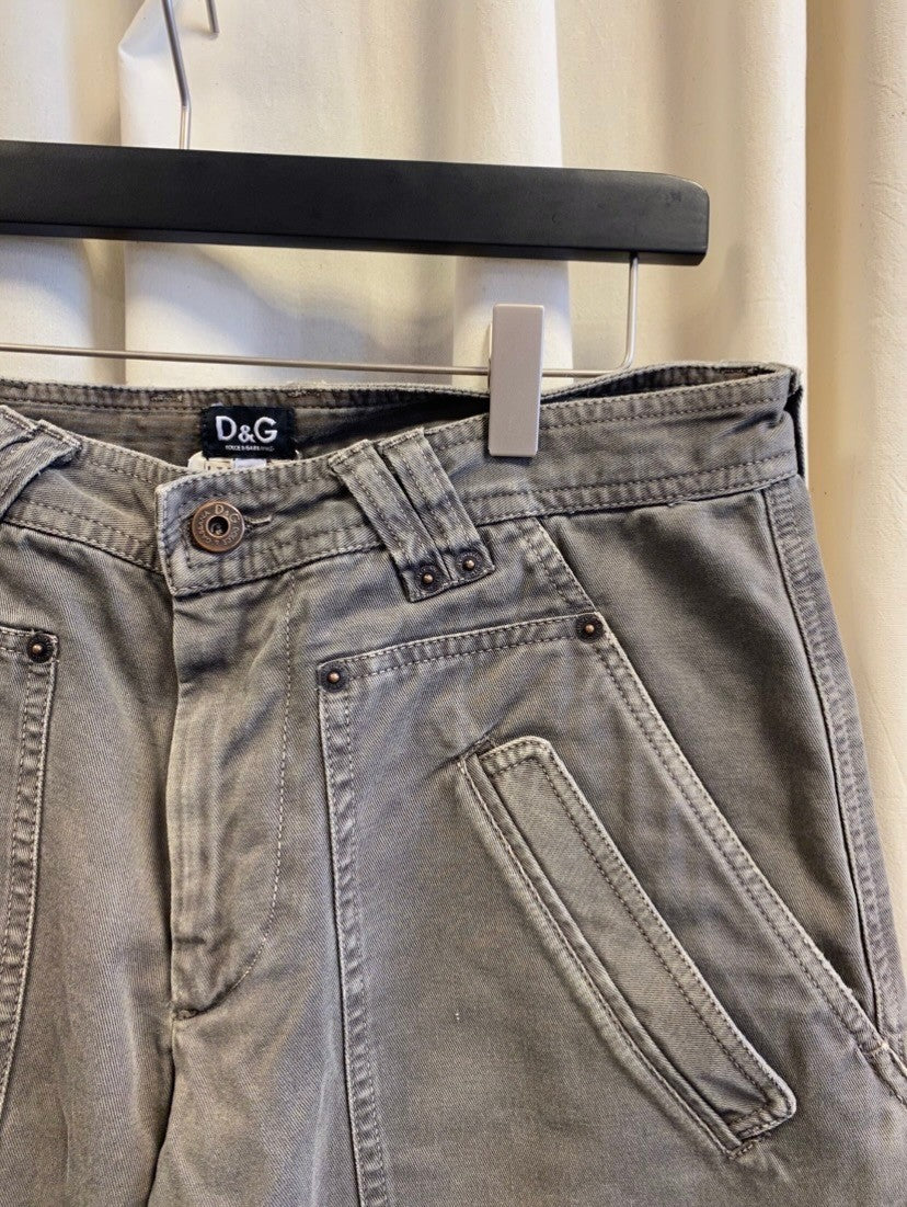 Dolce & Gabbana Cargoshorts W32 Grau