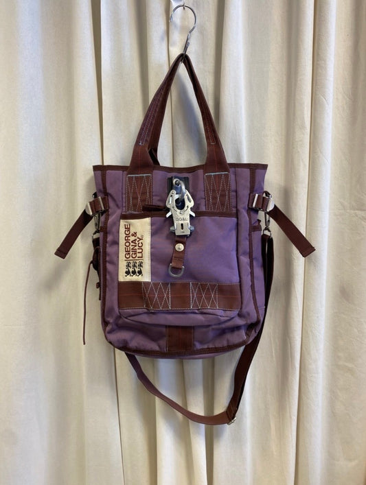 George Gina & Lucy Tasche Lila und Braun
