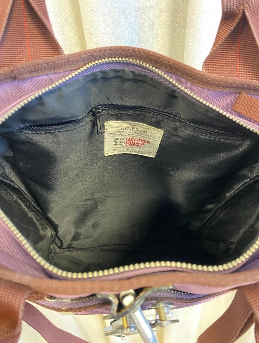 George Gina & Lucy Tasche Lila und Braun