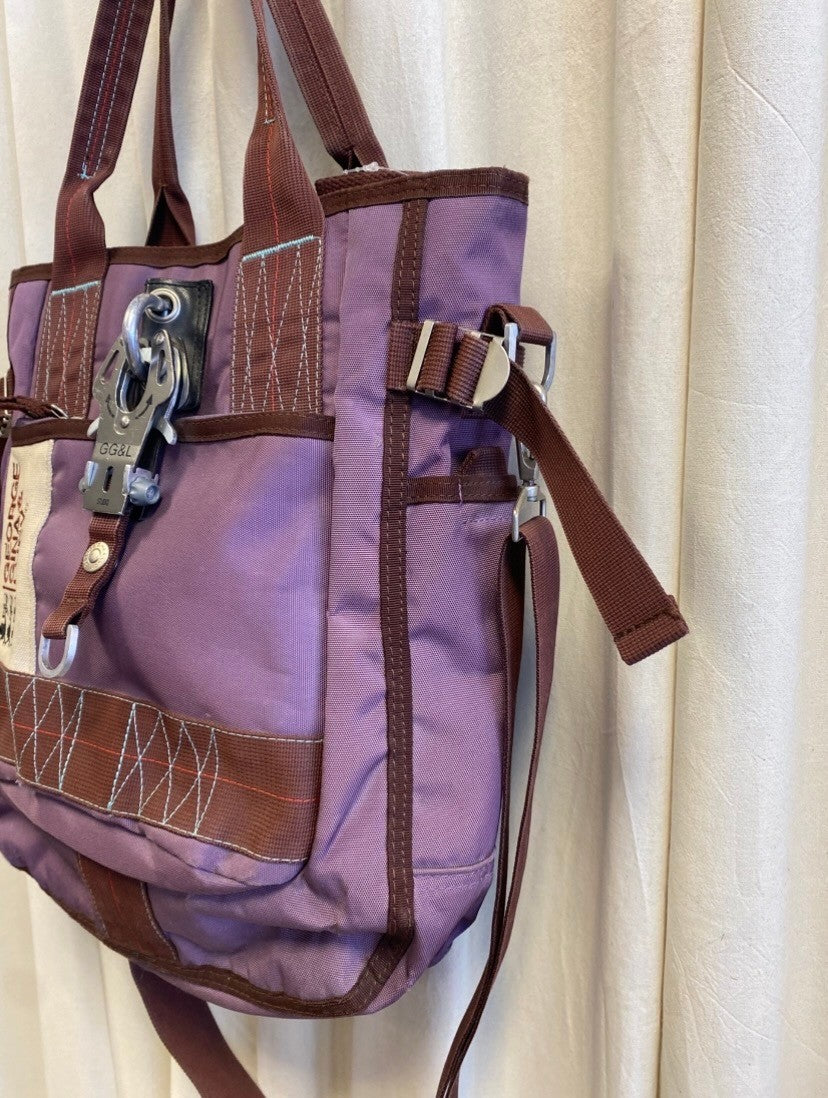 George Gina & Lucy Tasche Lila und Braun
