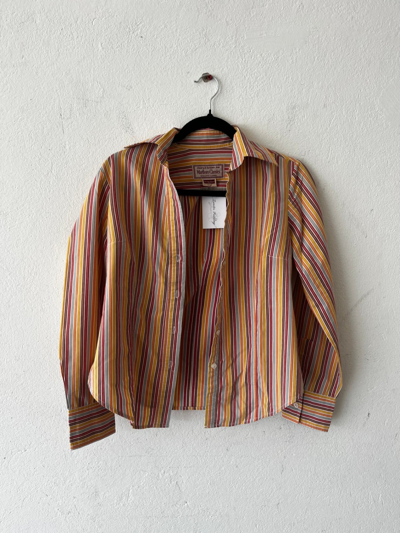 Marlboro Striped Hemd