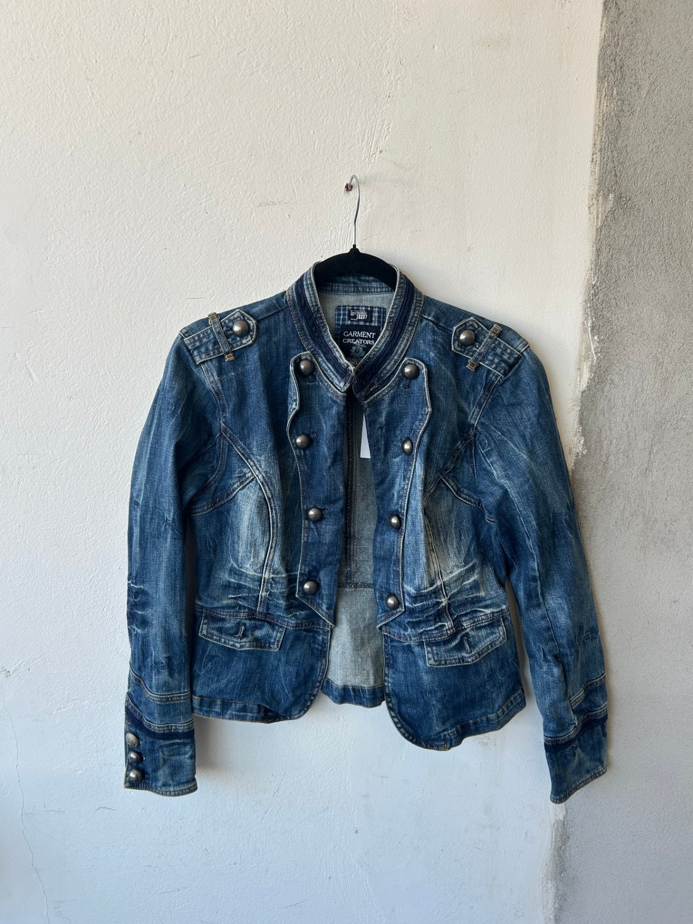 Garment Creators Jeansjacke 40 Blau