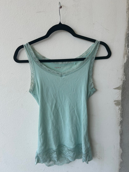 Tanktop L Hellblau/Türkis