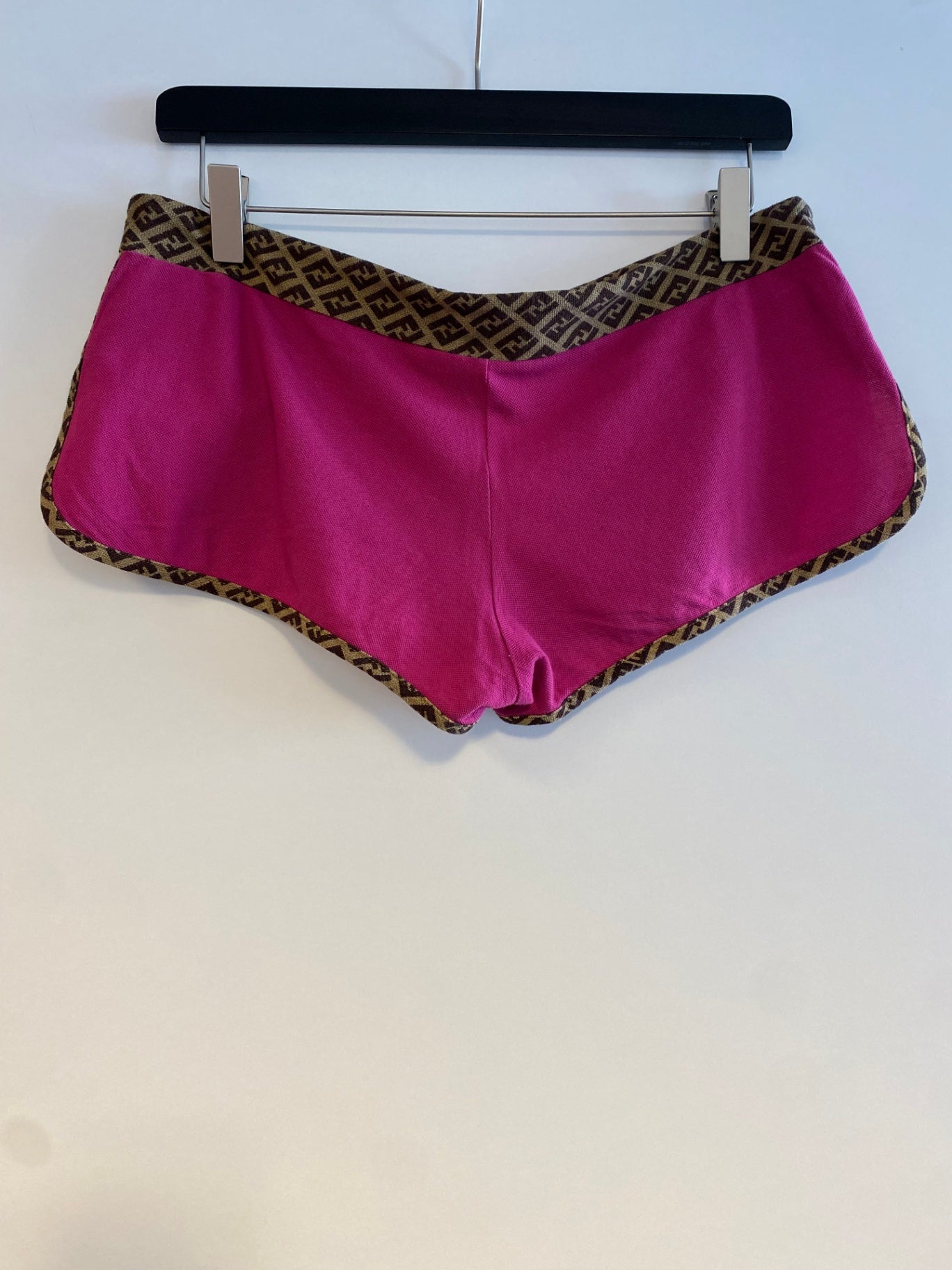 Fendi Micro Shorts M Pink, Braun