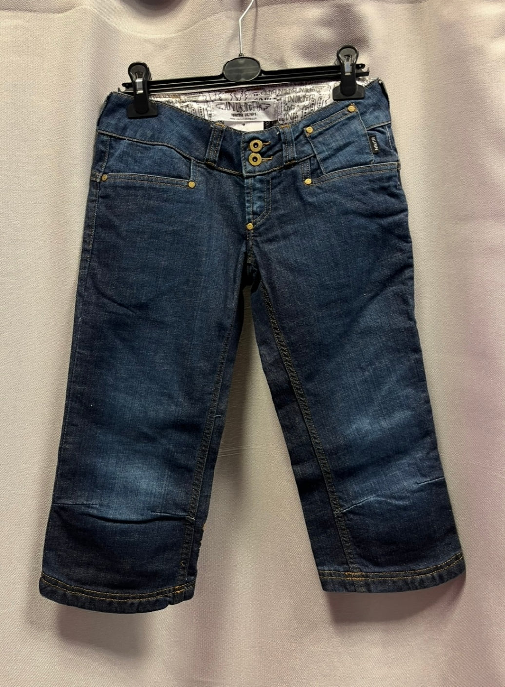 Capri Jeans S Blau