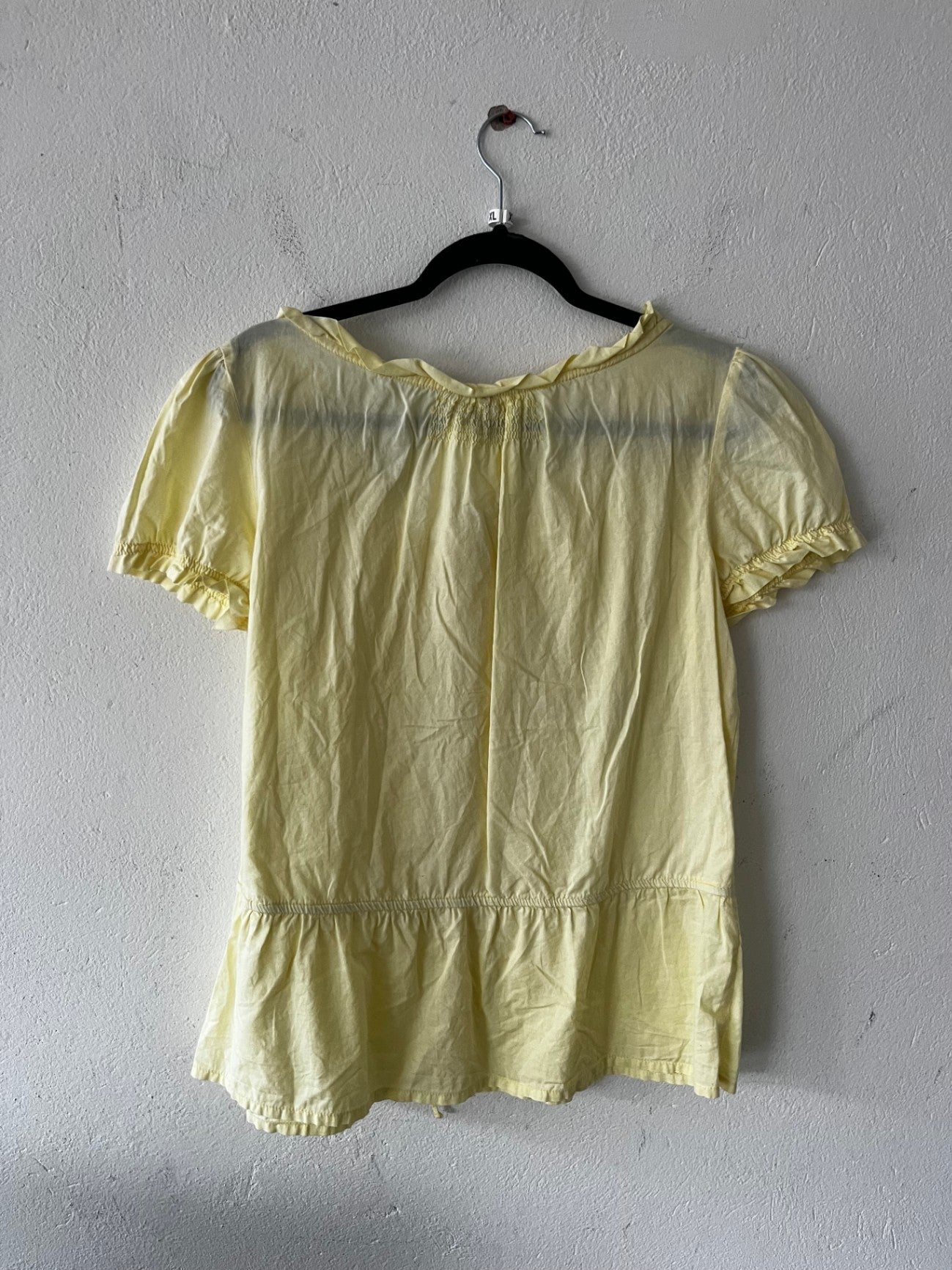 Bluse XL Hellgelb