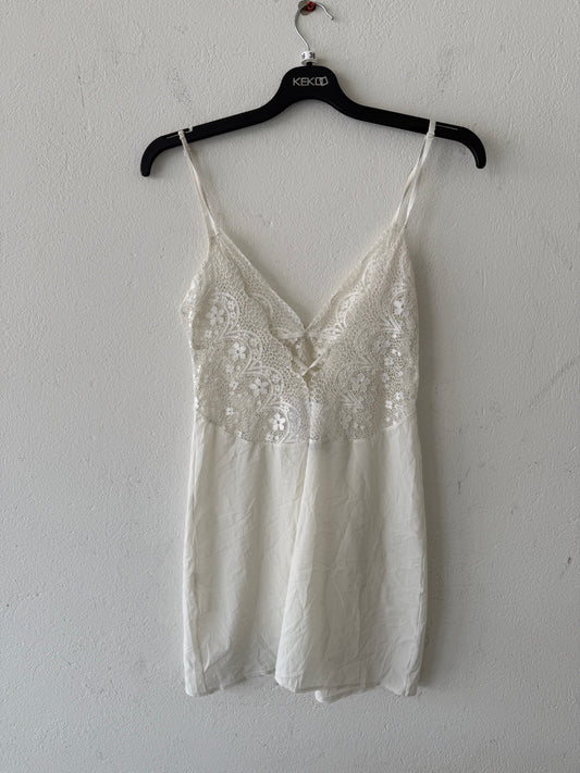 Kleid M Creme