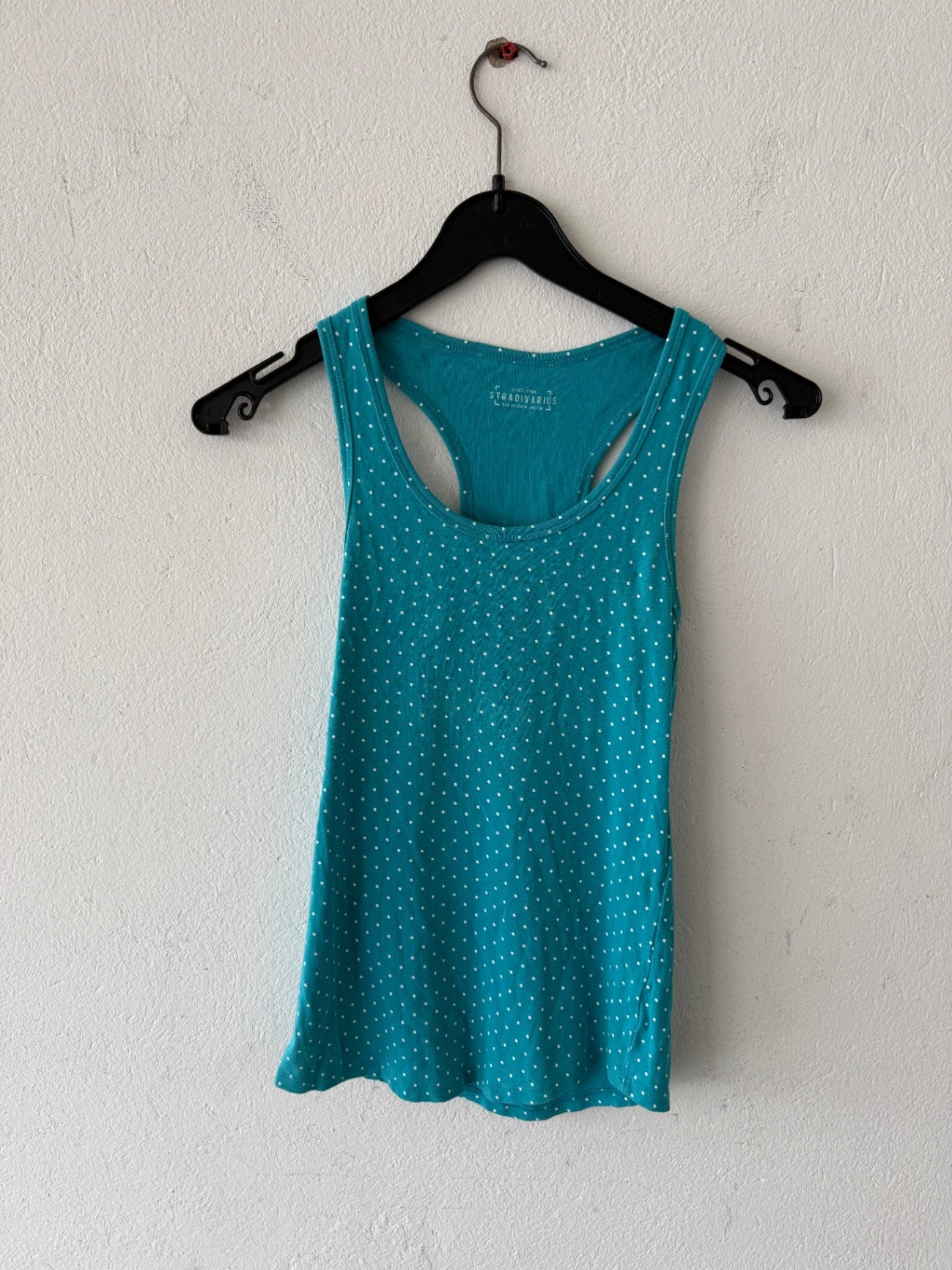 Stradivarius Top S Türkisblau