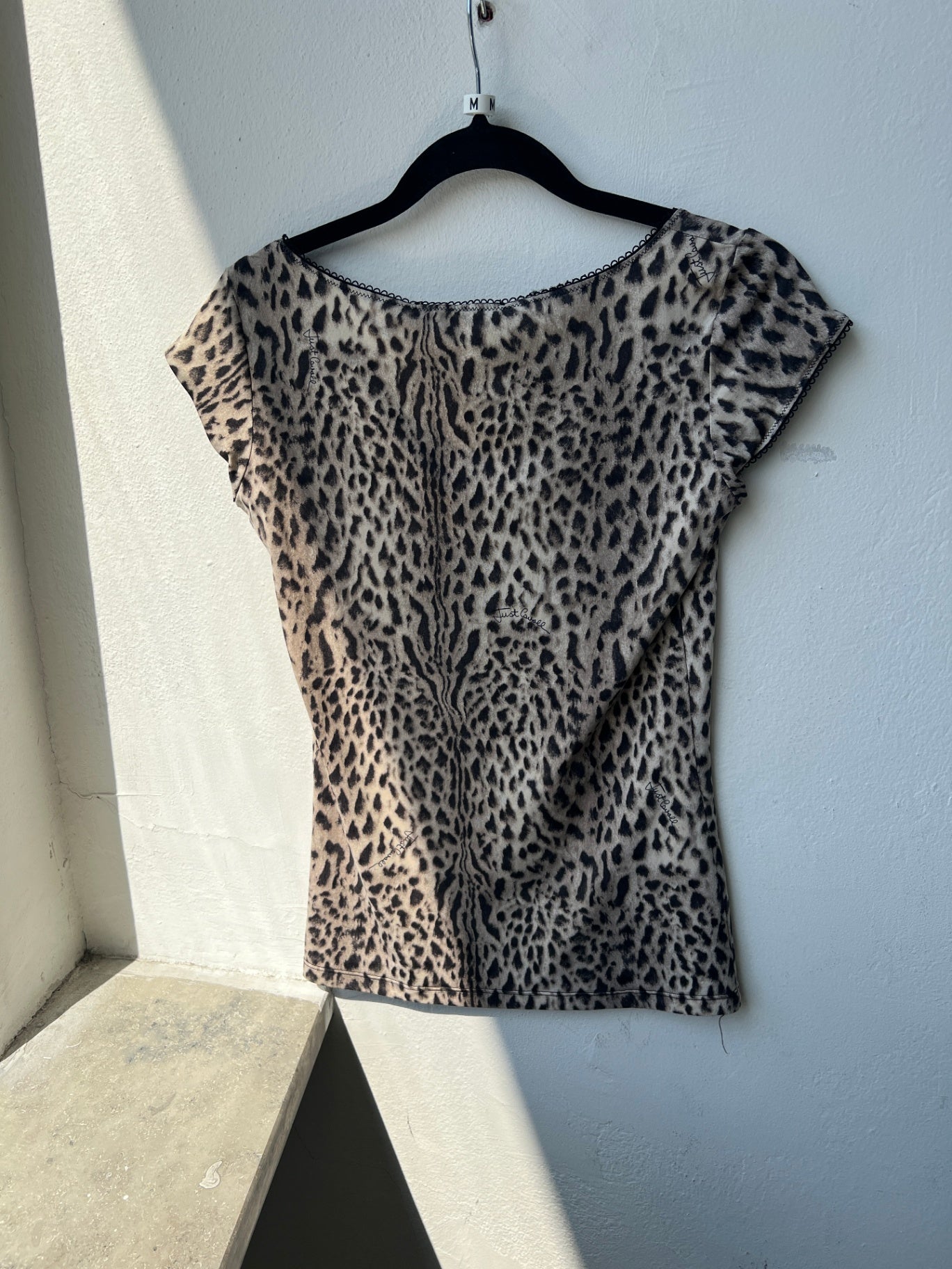 Just Cavalli T-Shirt M Leopardenmuster 