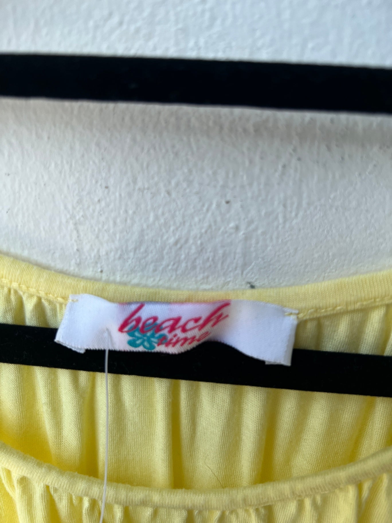 Kleid M Buttergelb