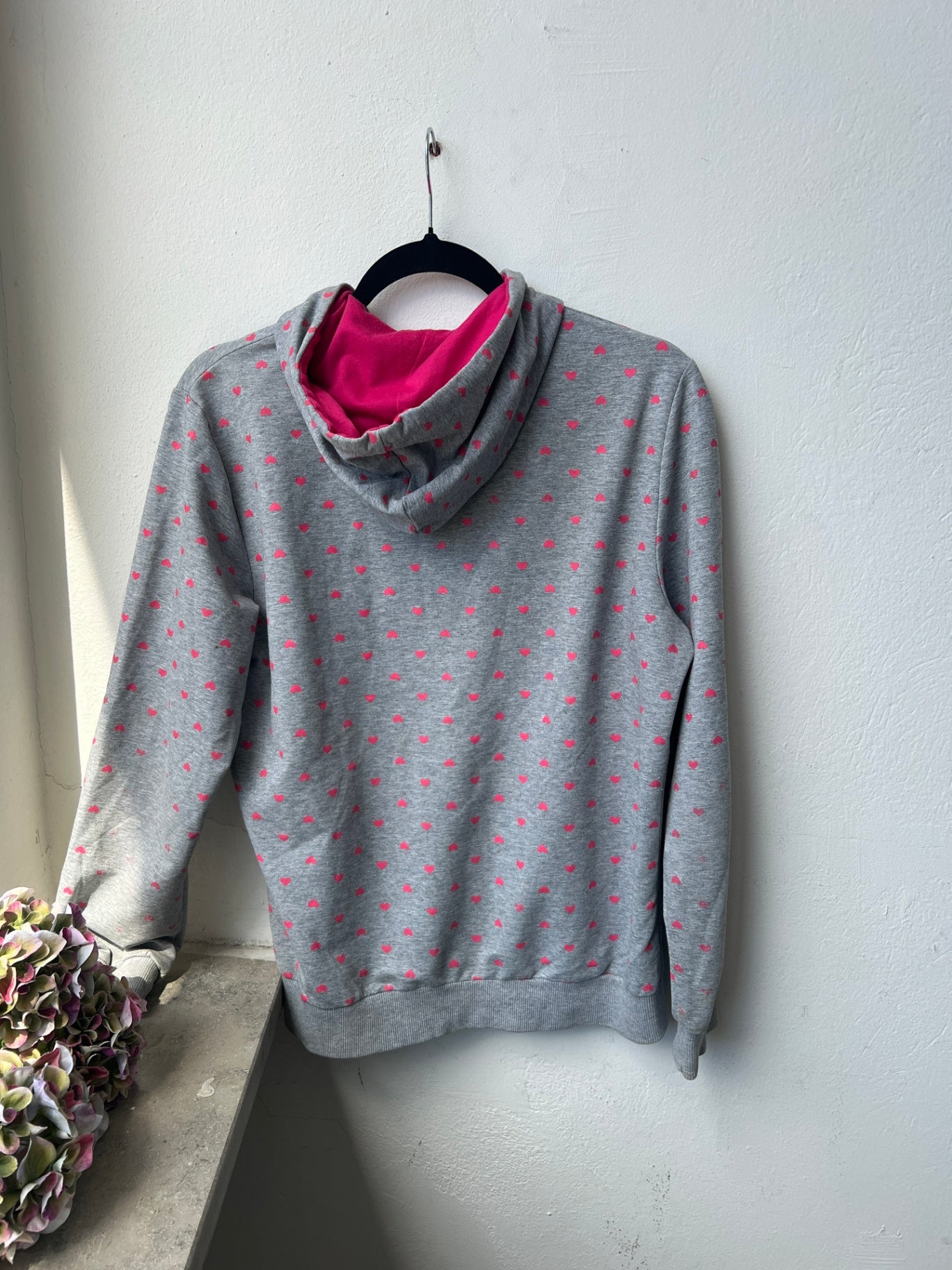 Adidas Jacke S Grau Pink
