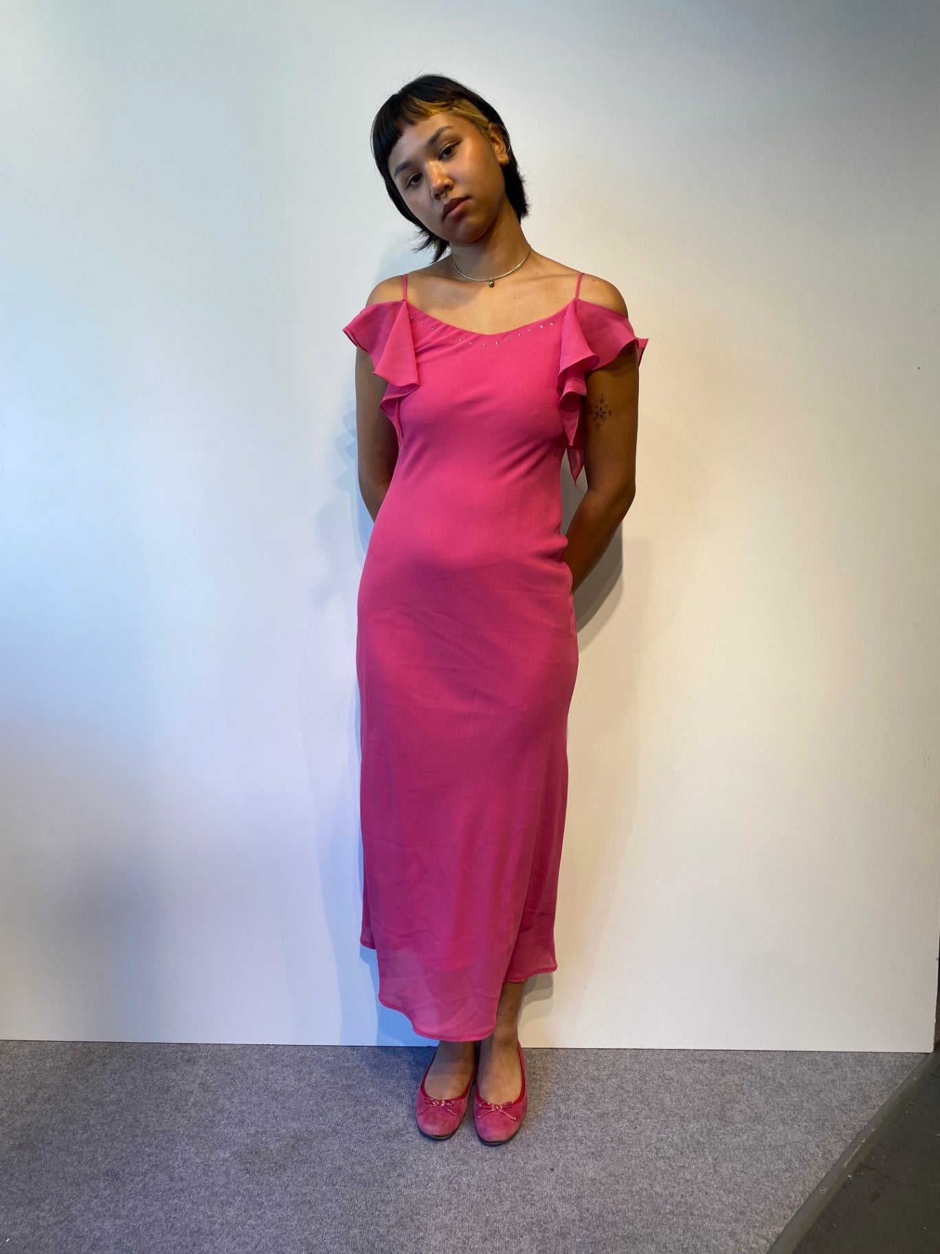 Abendkleid S Pink