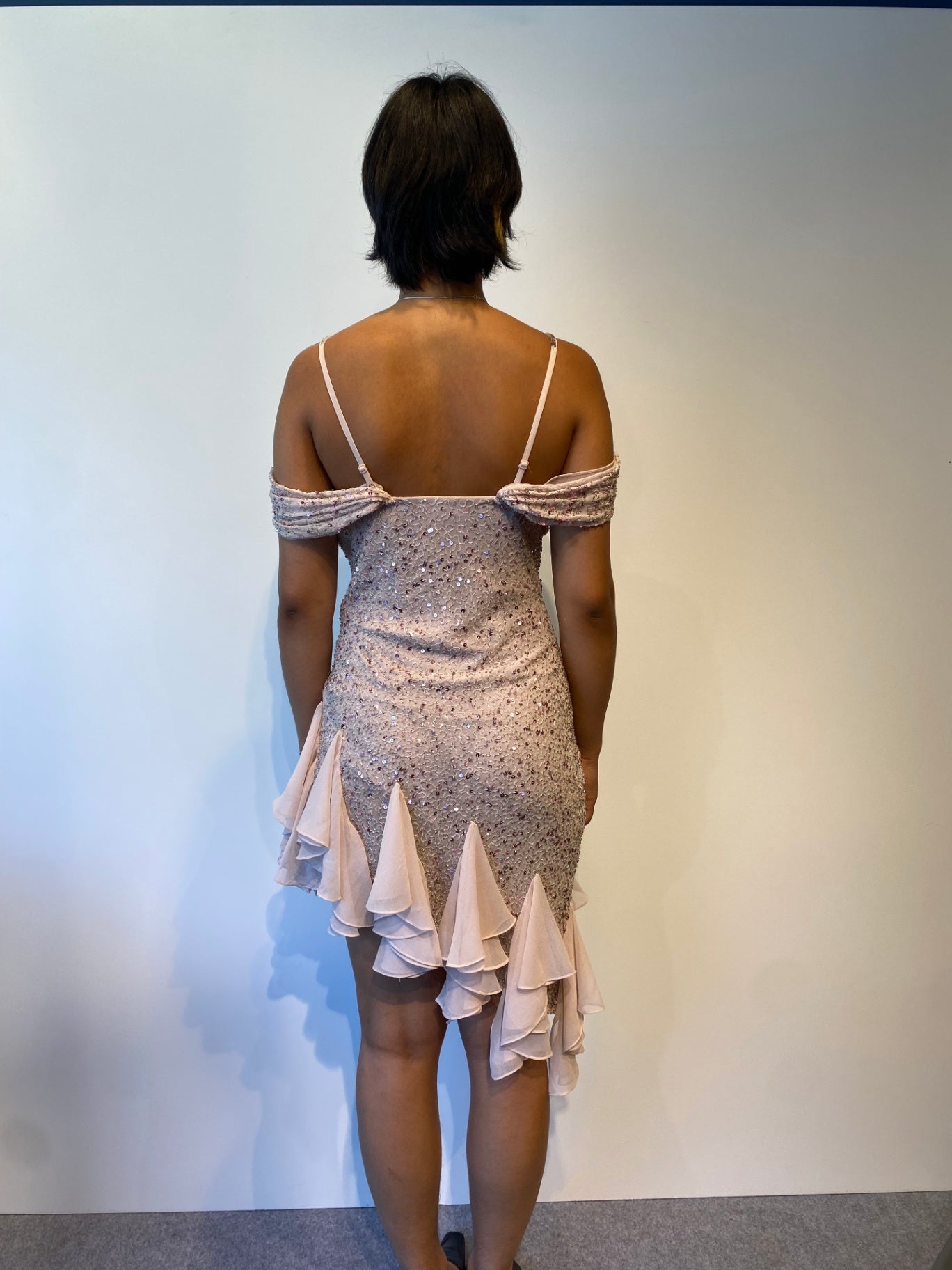 Cocktailkleid S Hellrosa, Flieder
