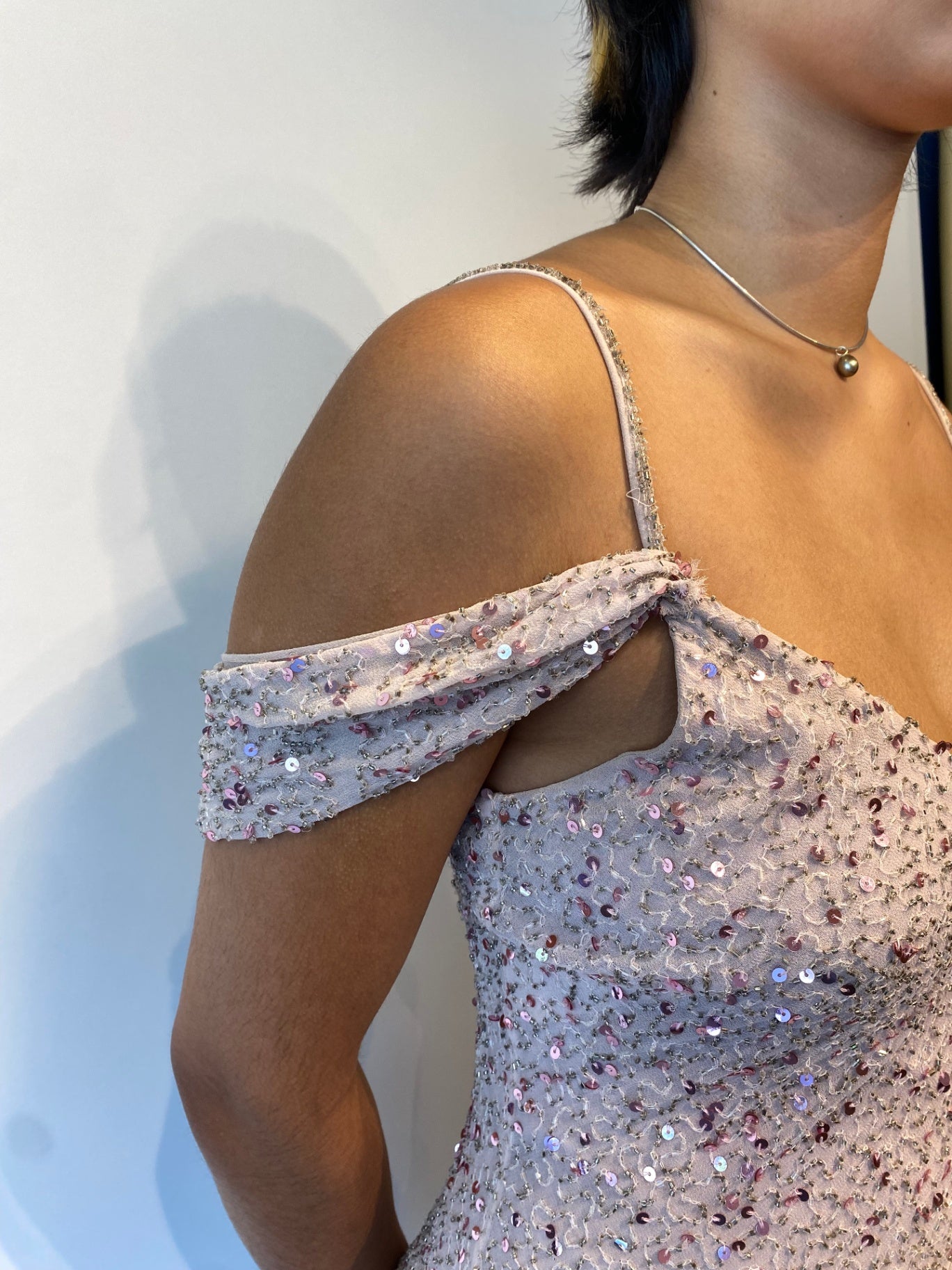 Cocktailkleid S Hellrosa, Flieder