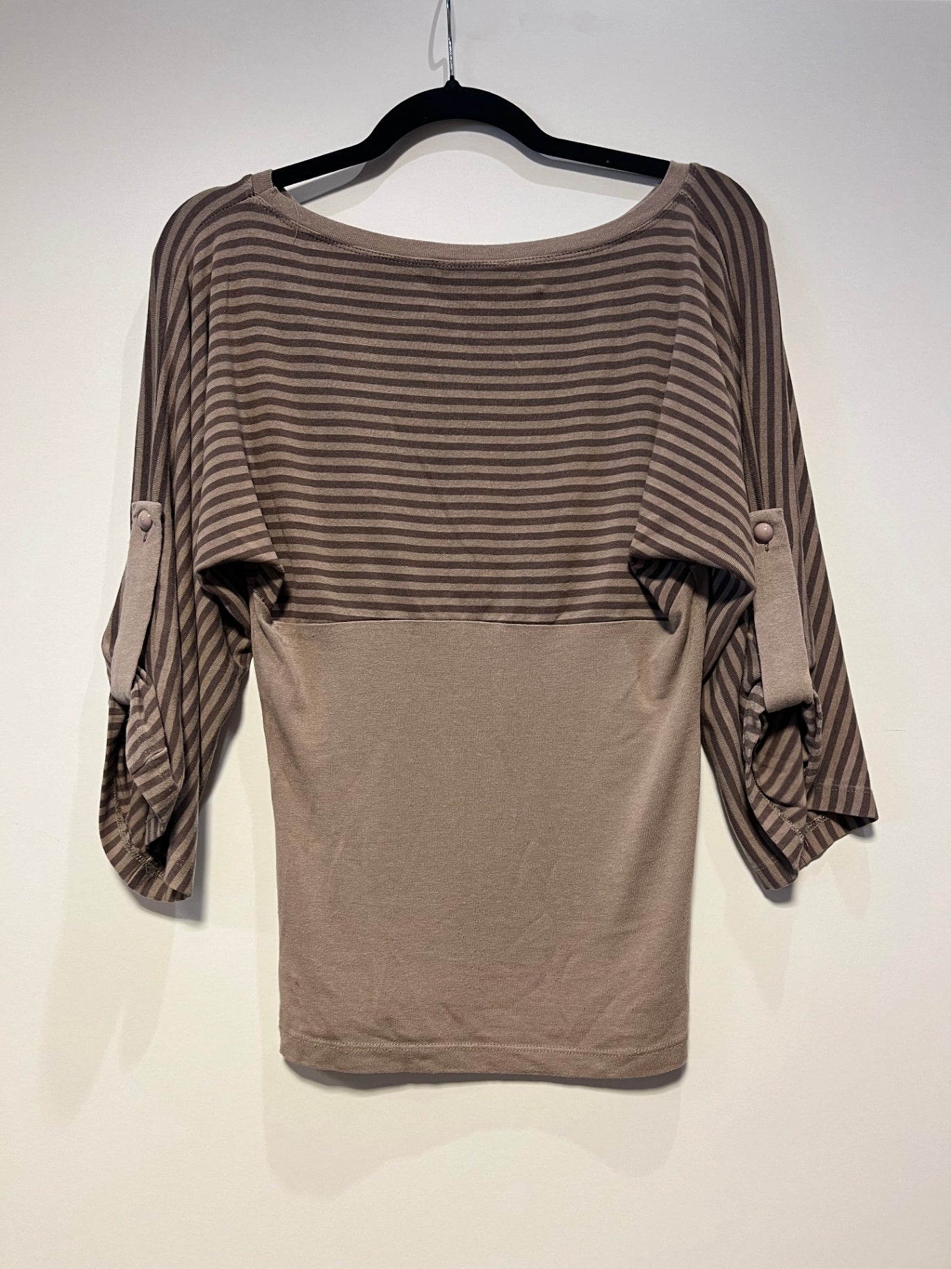 Oberteil S Beige und braun