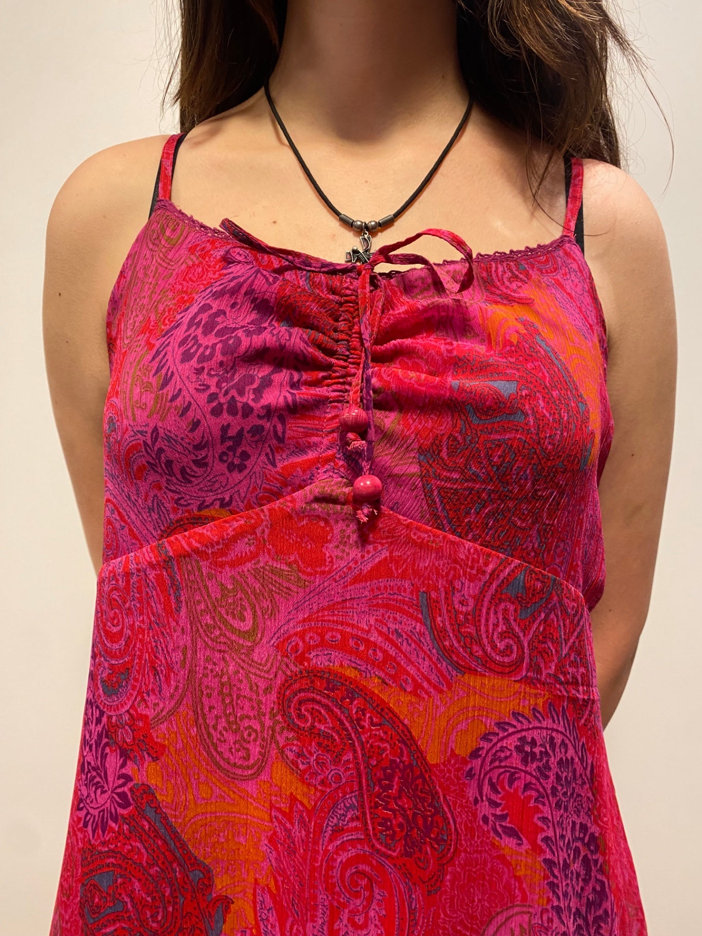 Kleid 42 Rot, Pink, Lila