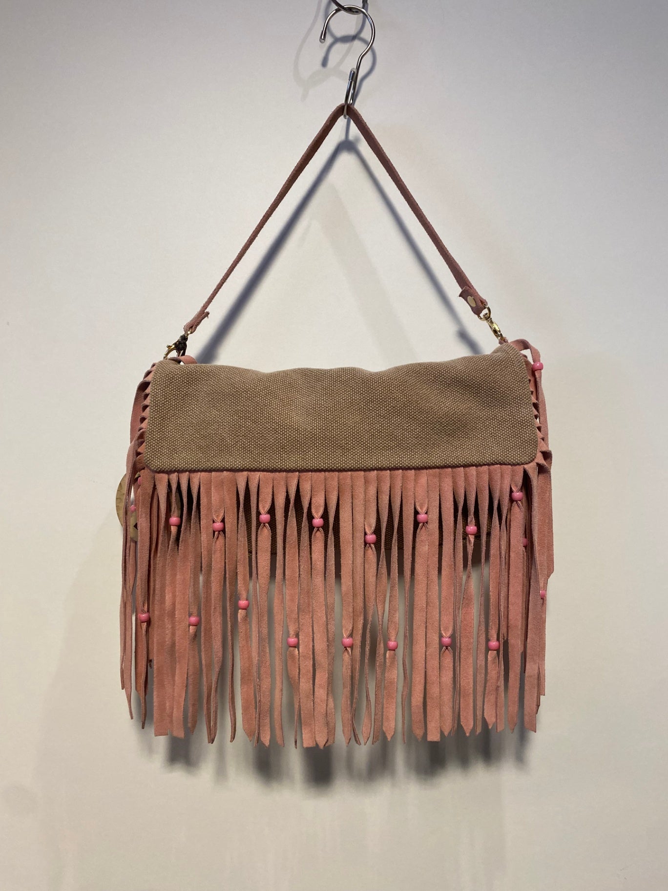 Tasche Beige, Rosa