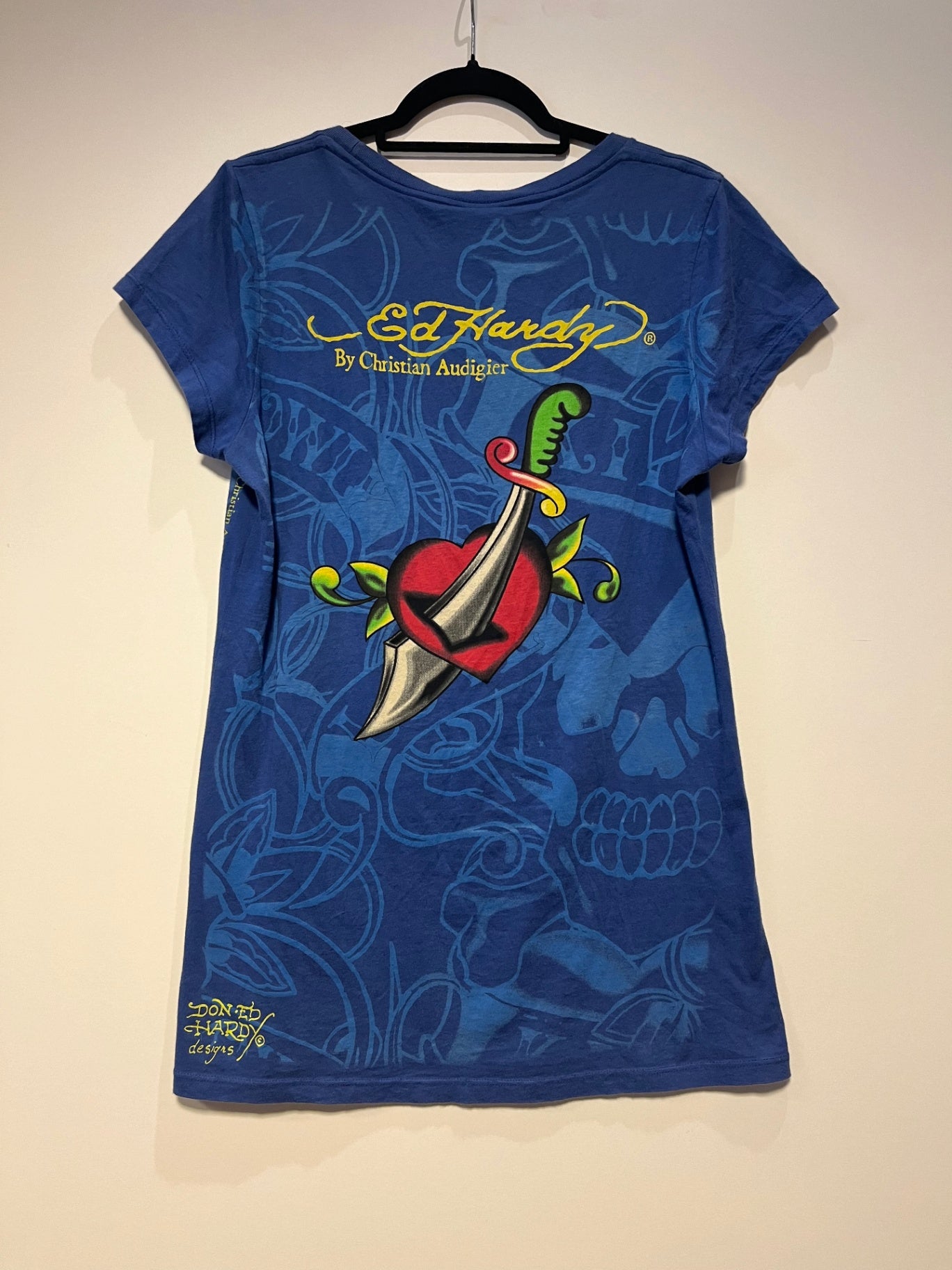 E.D. Hardy Minikleid L Blau
