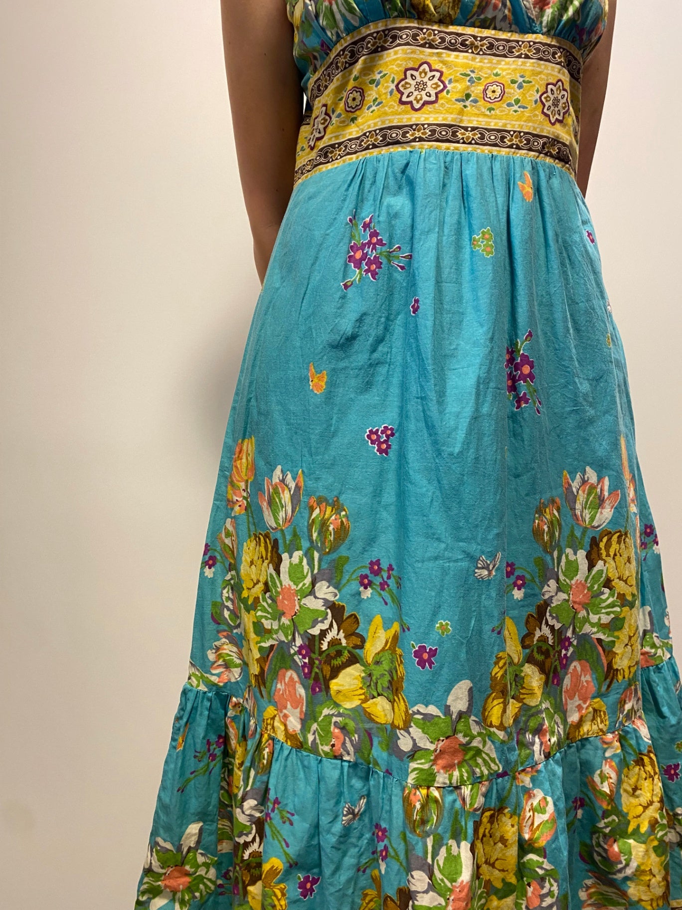 Maxikleid L Bunt
