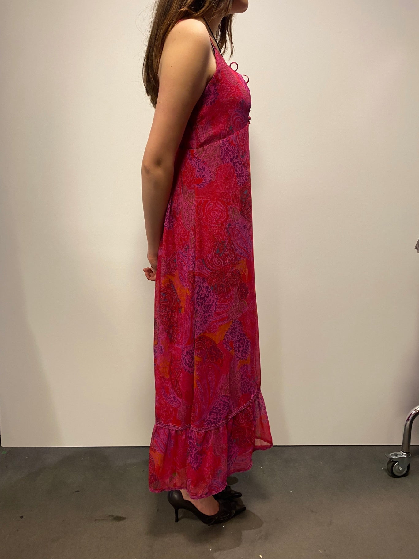 Kleid 42 Rot, Pink, Lila
