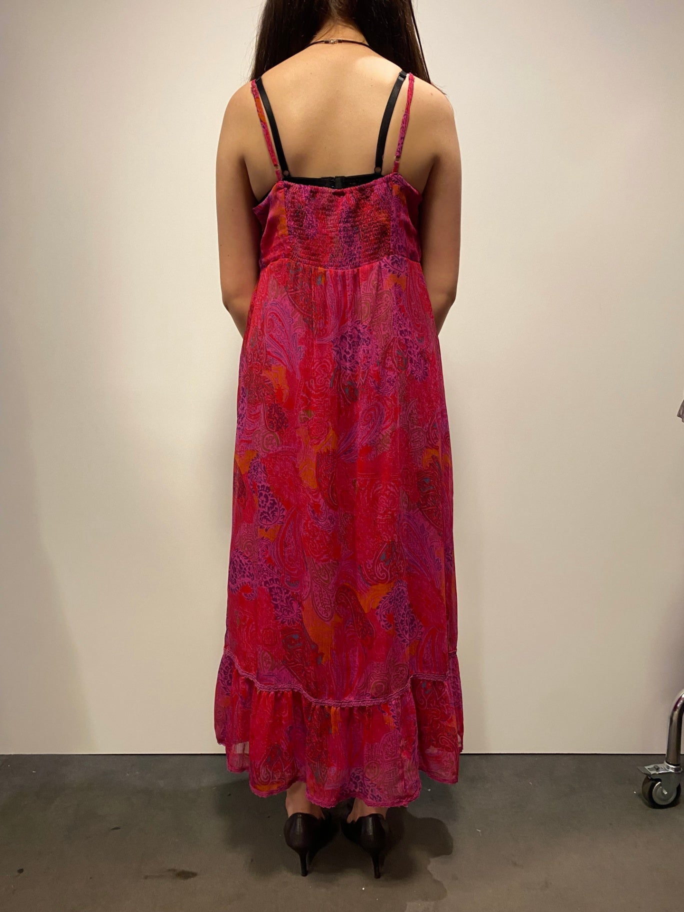Kleid 42 Rot, Pink, Lila