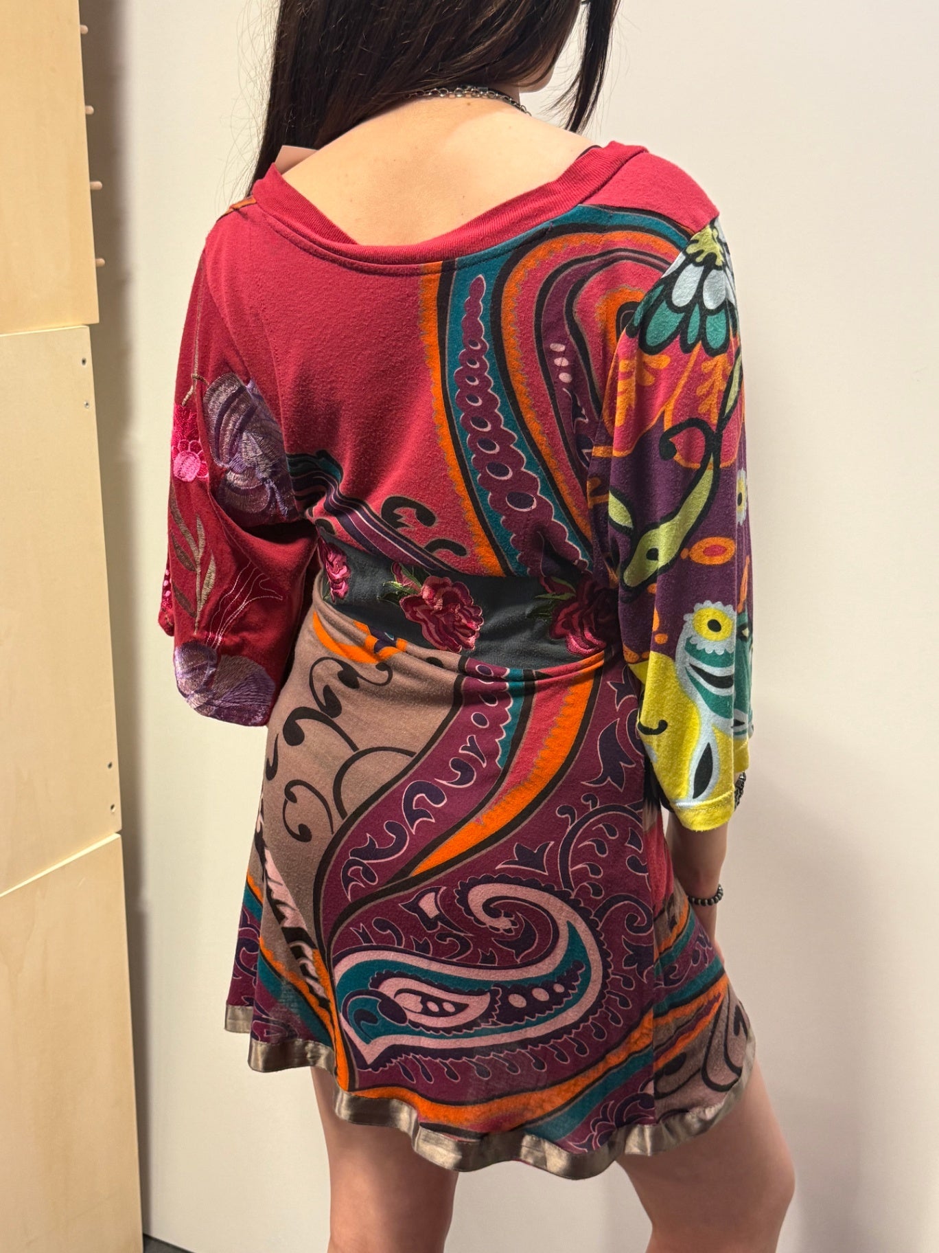 Kleid S Mehrfarbig
