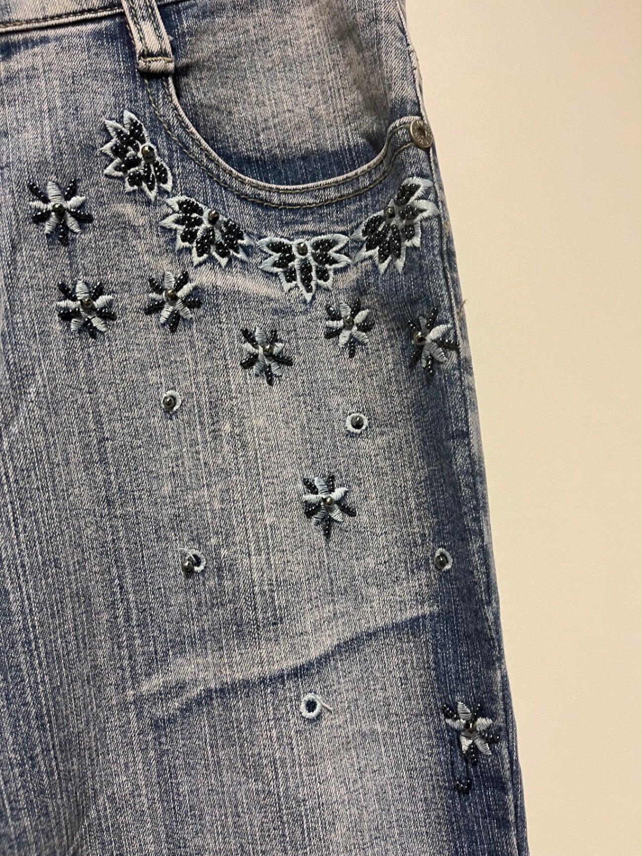 Jeans S Blau