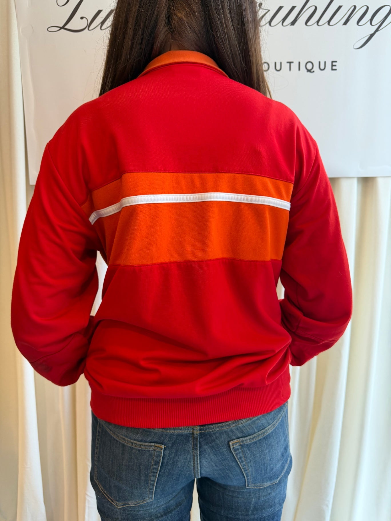 adidas Jacke L Rot