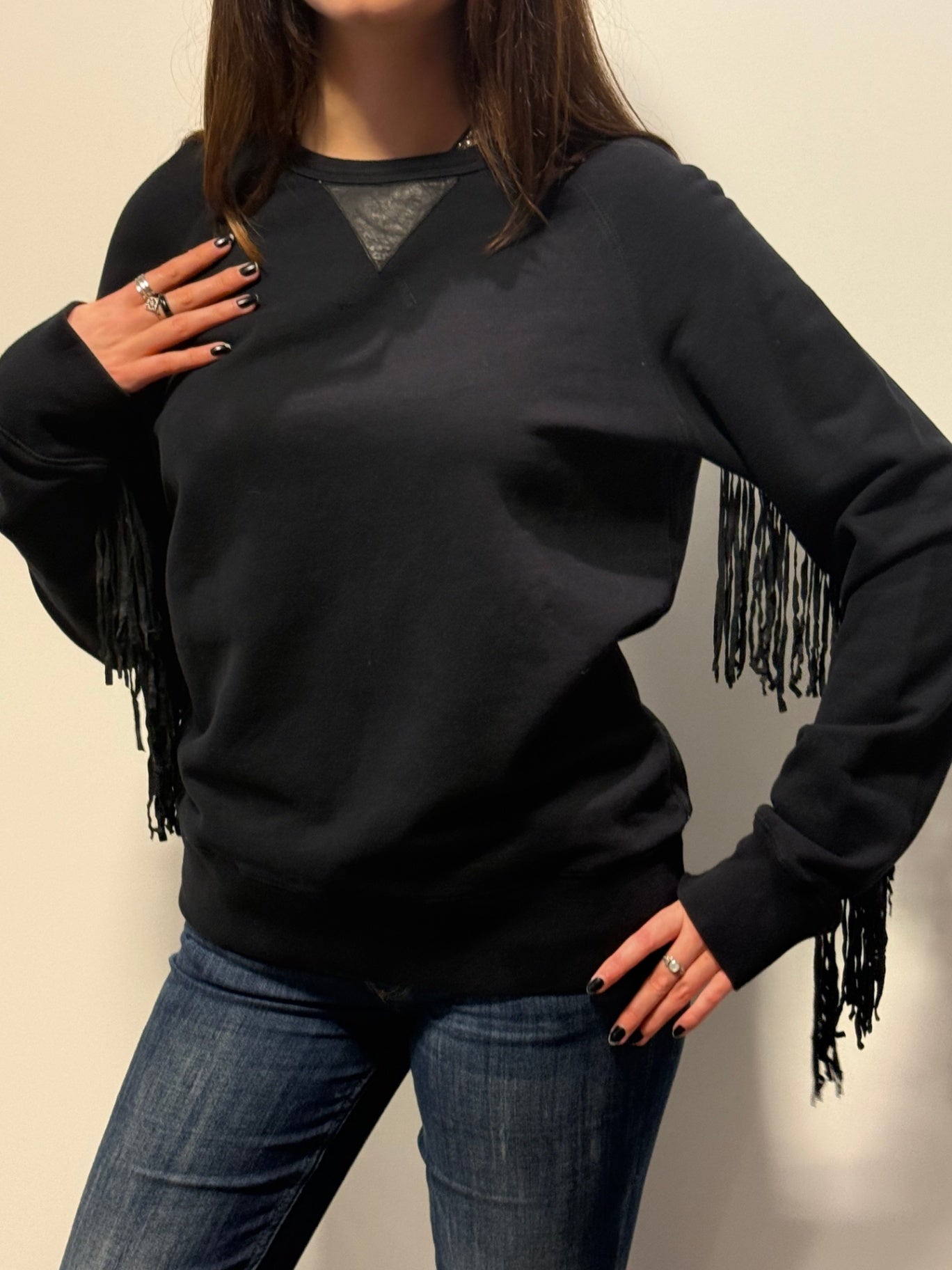 Hoodie S Schwarz