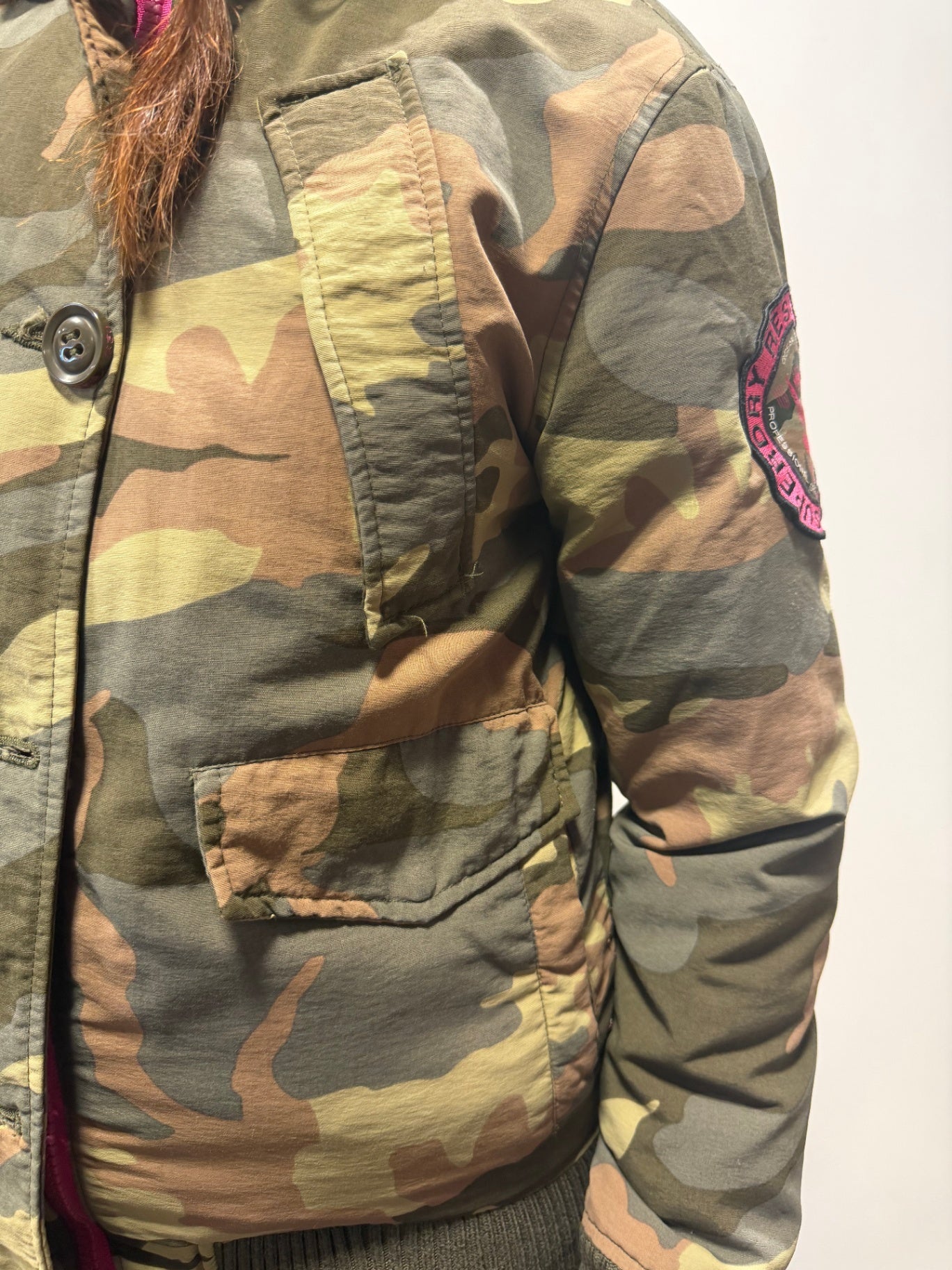 Superdry Bomberjacke M Camoflage