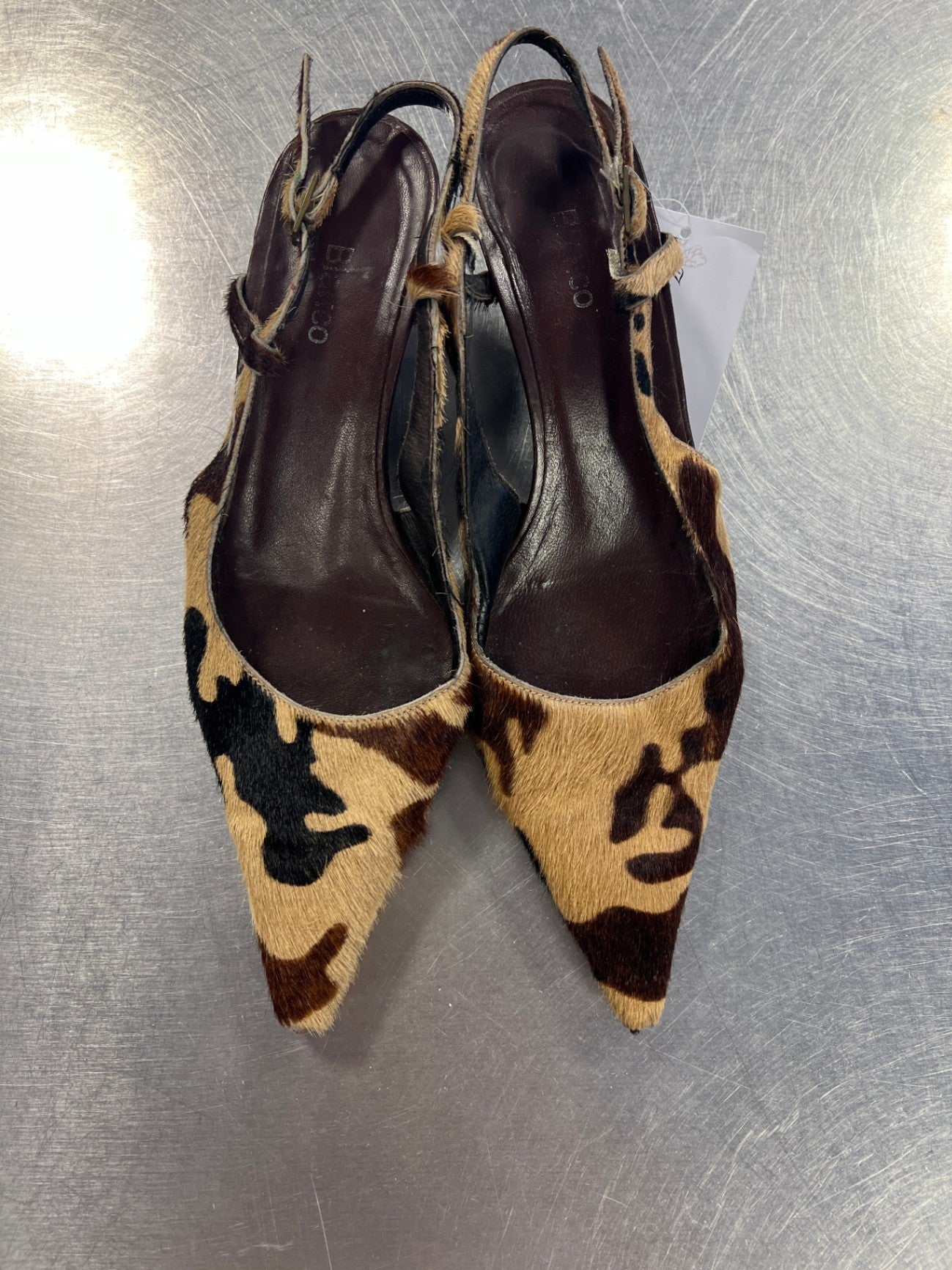 Slingback Kittenheel 40 Camouflage