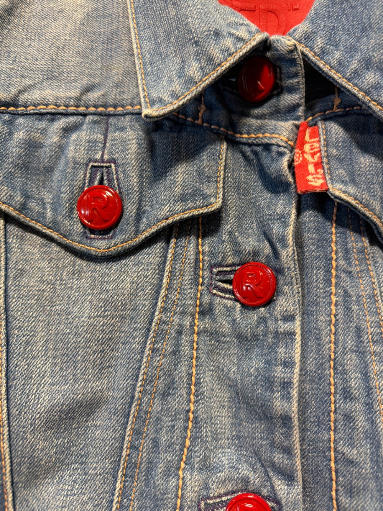 Levi's Jeansjacke S Blau