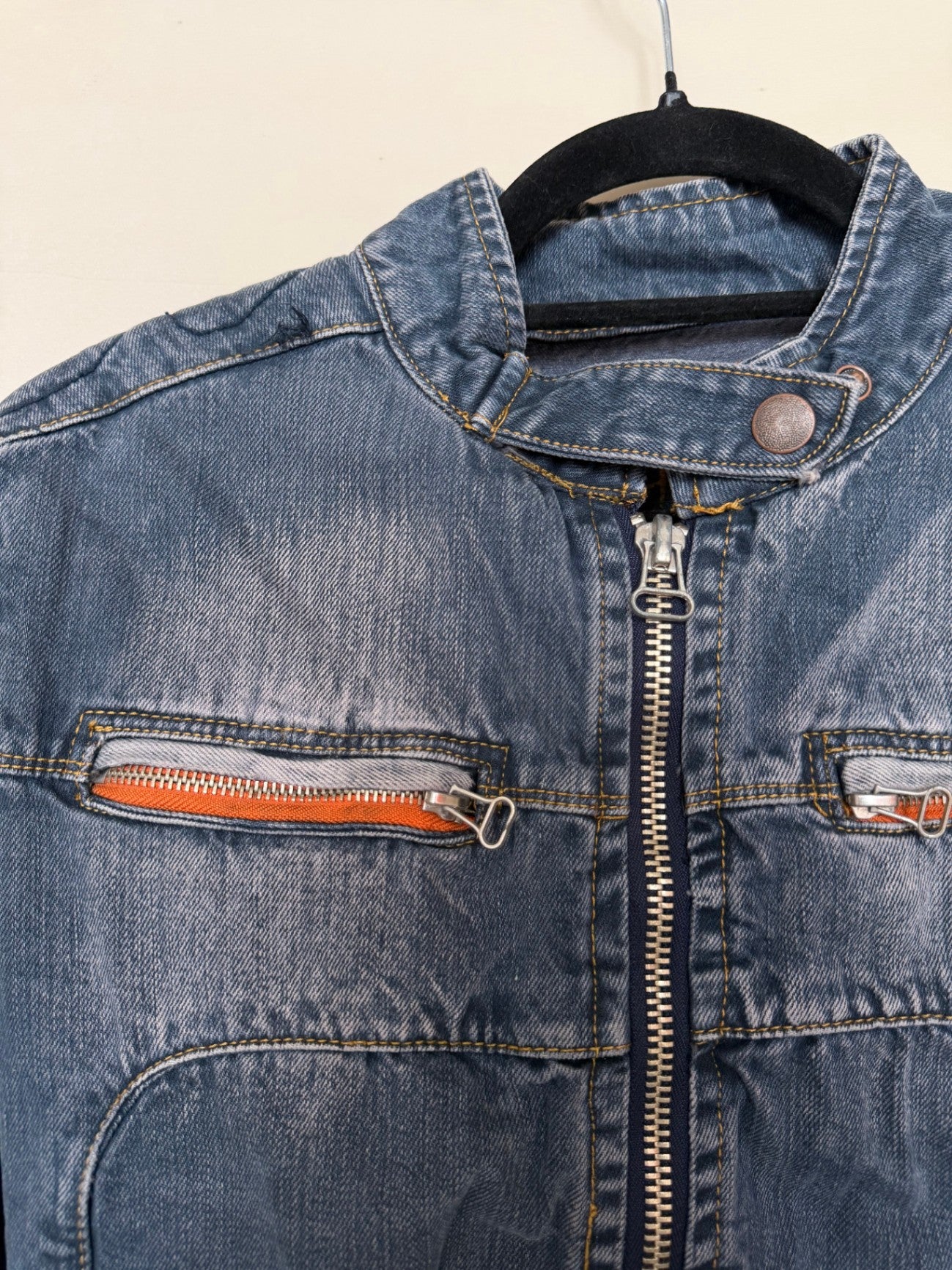 Jeansjacke S Blau