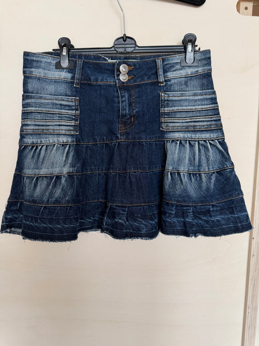 Jeansrock S Dunkelblau