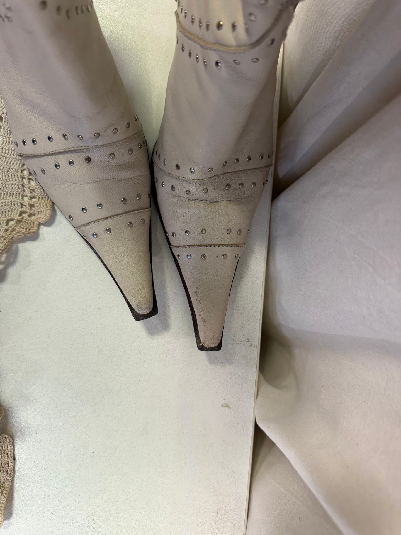 Stiefel 37 Beige