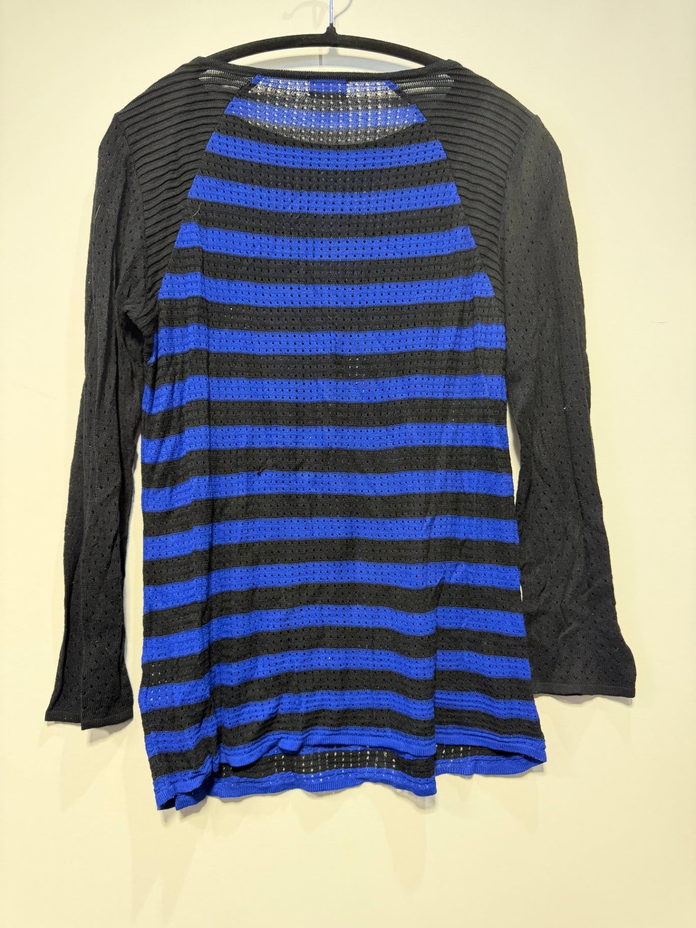 lala berlin Oberteil M Blau und Schwarz