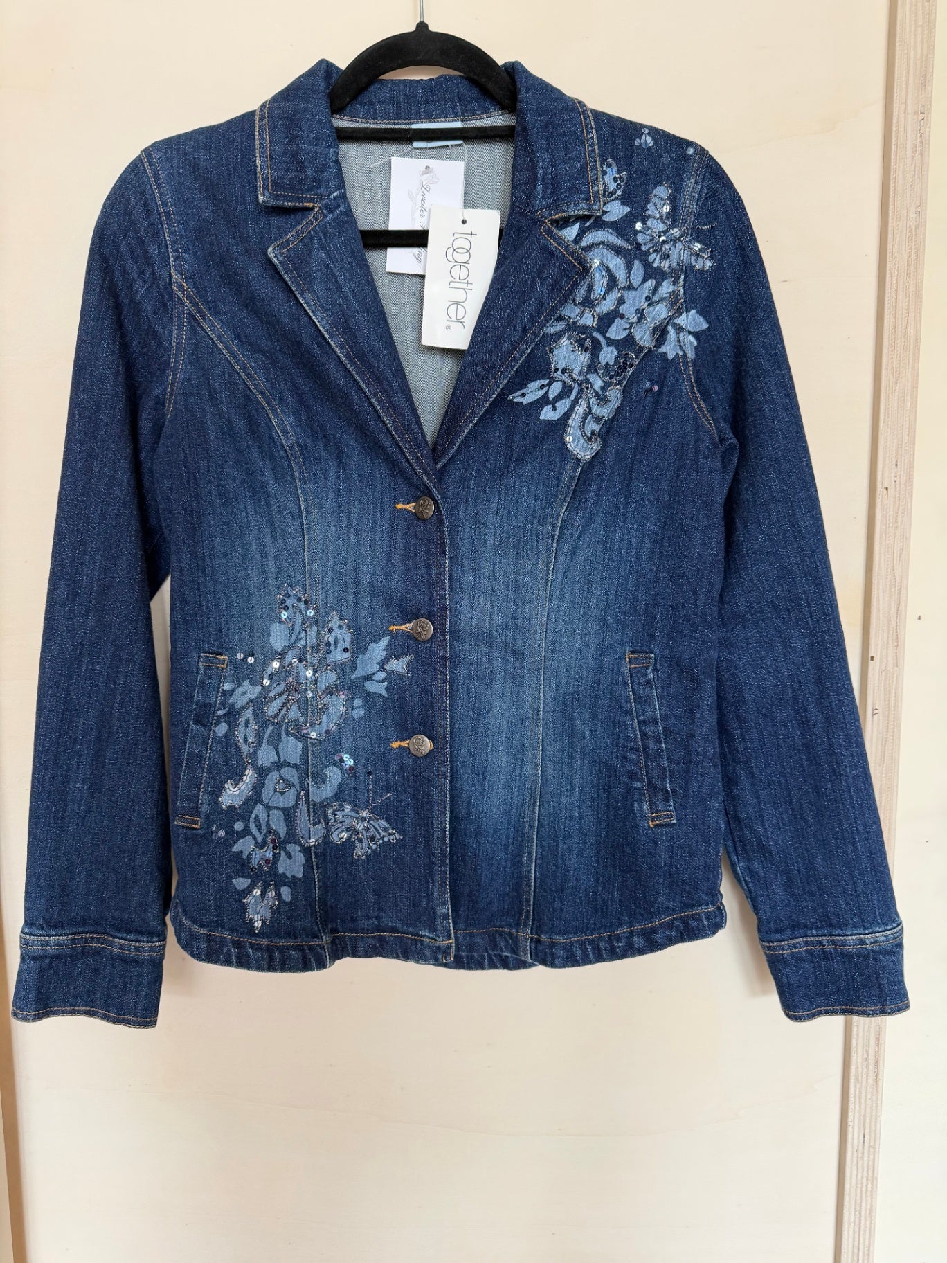Jeansjacke 34 Blau