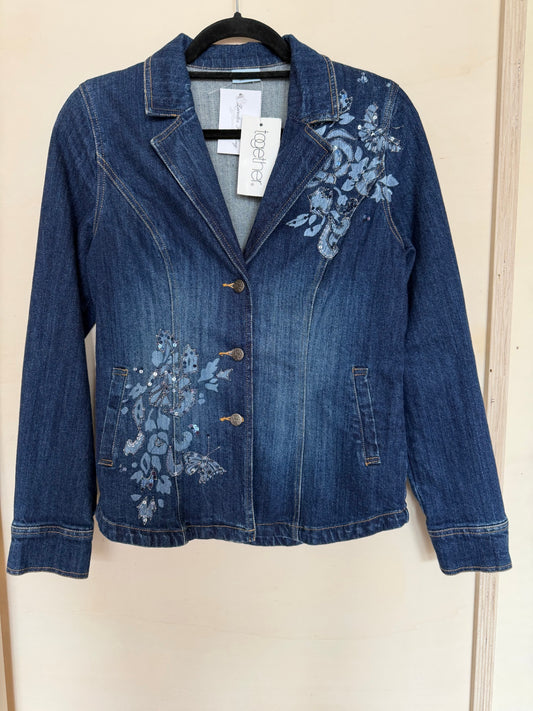 Jeansjacke 34 Blau