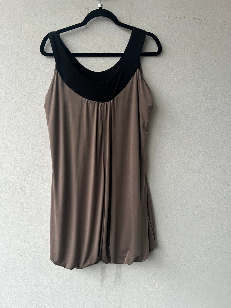 Top XL Beige und Schwarz