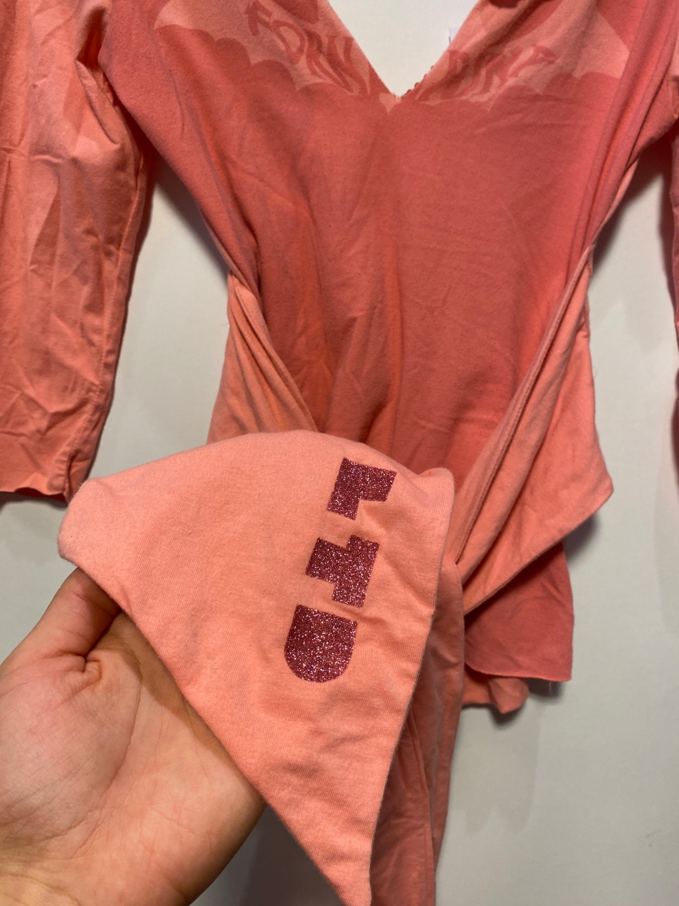 True Vintage Fornarina Wickeloberteil S/M Pfirsich