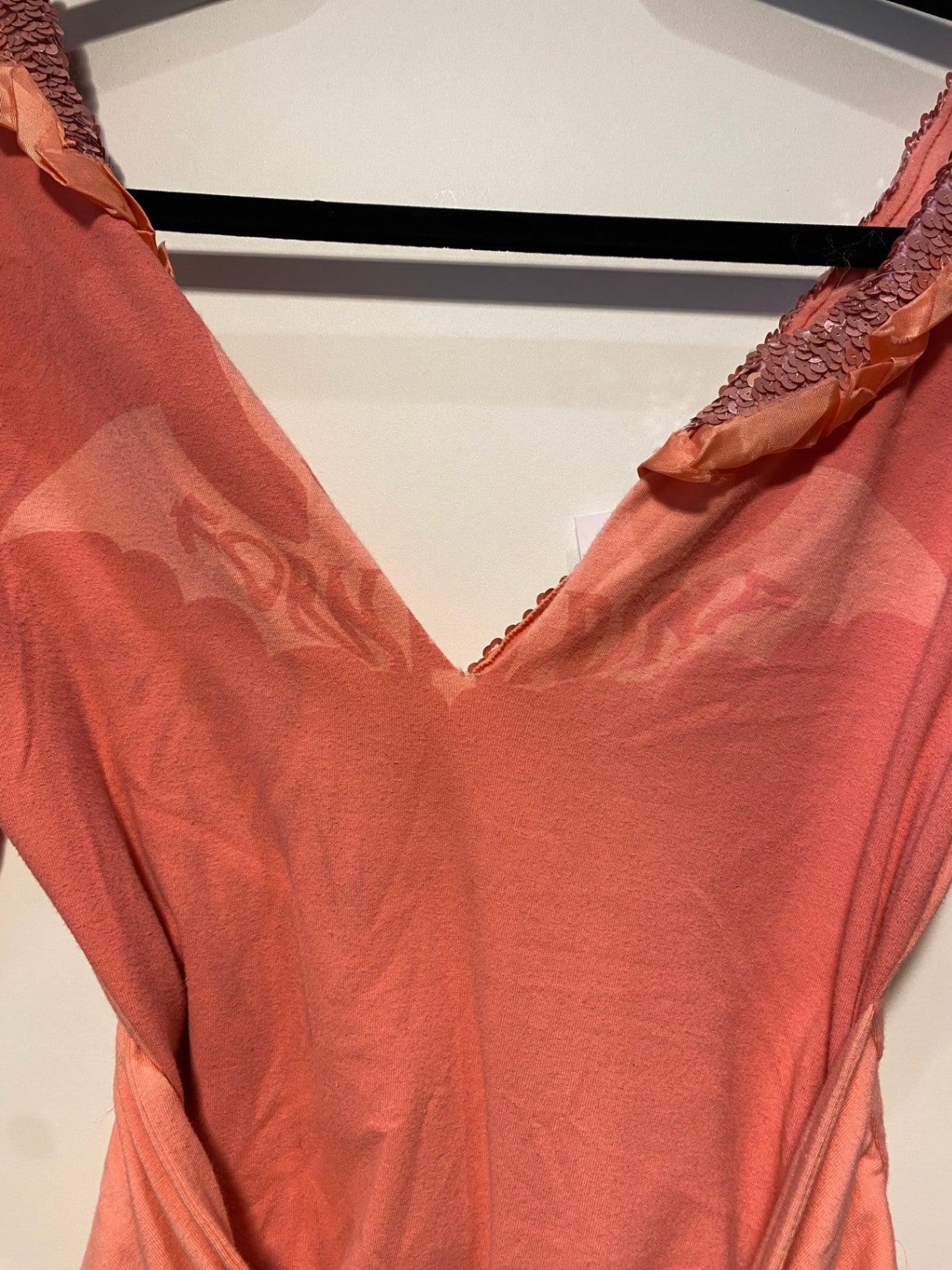 True Vintage Fornarina Wickeloberteil S/M Pfirsich
