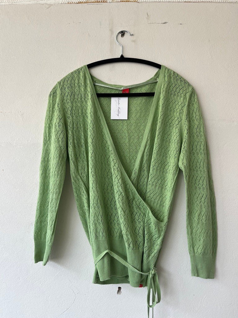 Strickjacke M Hellgrün